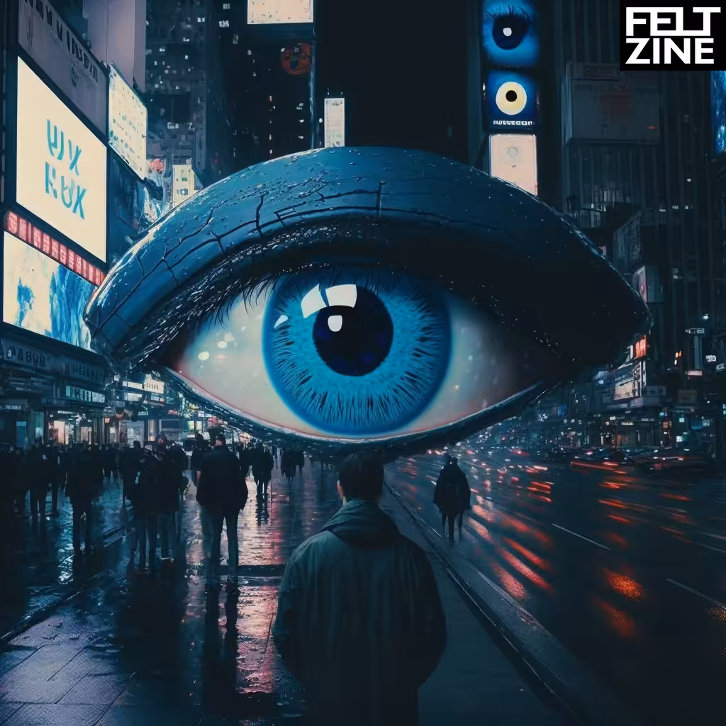 Spectacle by Felt Zine: Spectacle #94: The Rainy Midnight Blue Eye