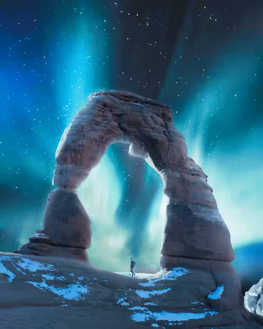 Aurora glow