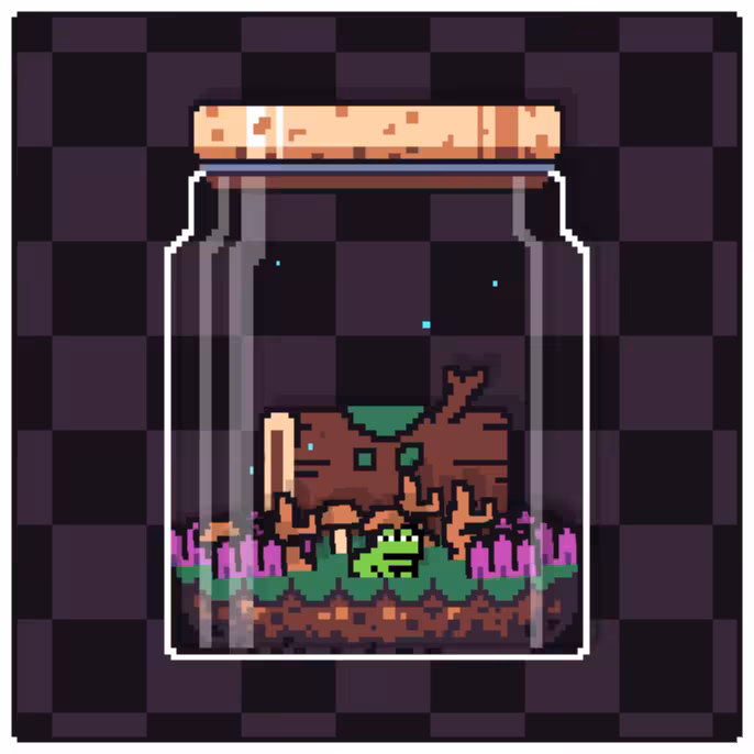 Toad Terrarium #197