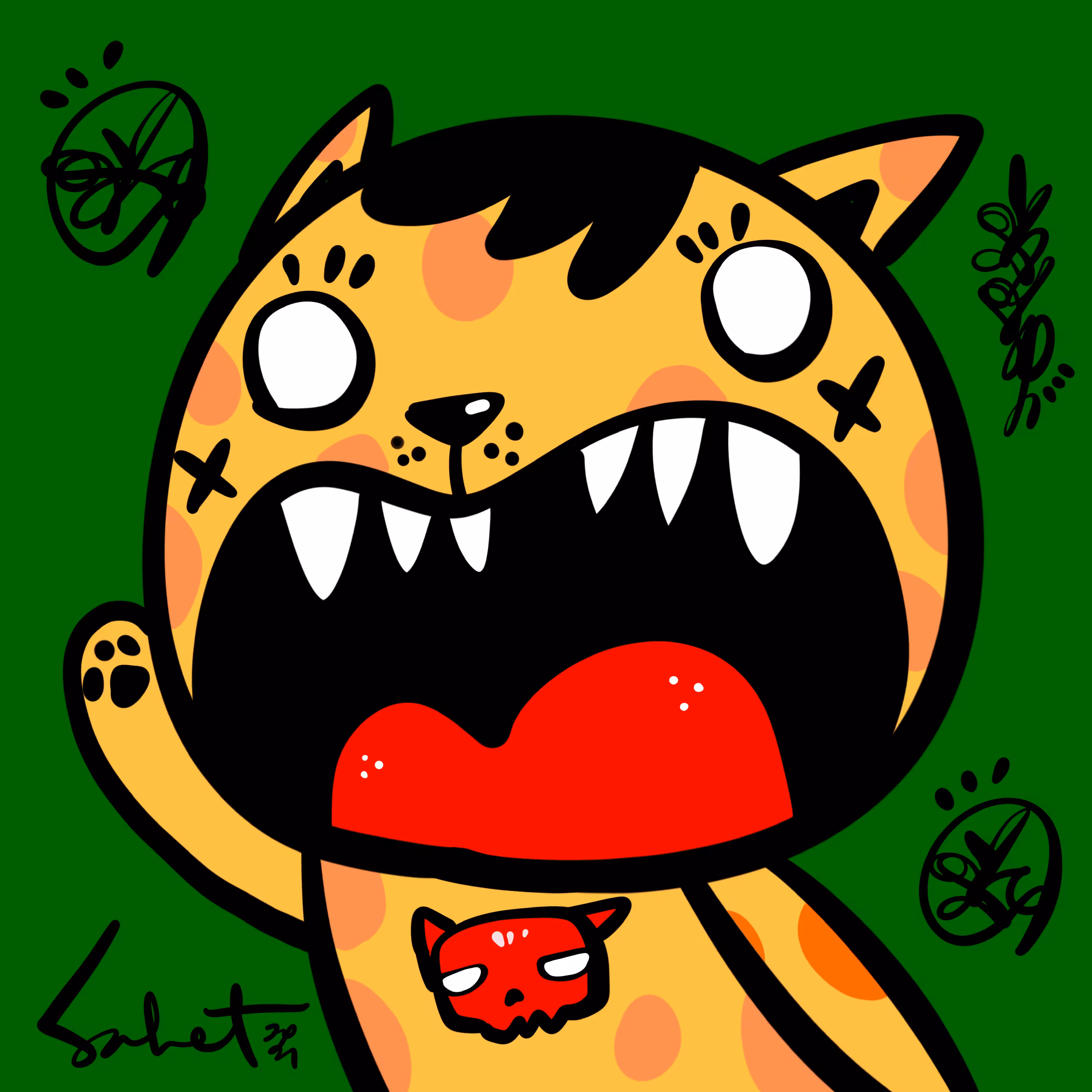 Ugly Kitties by Sabet #180