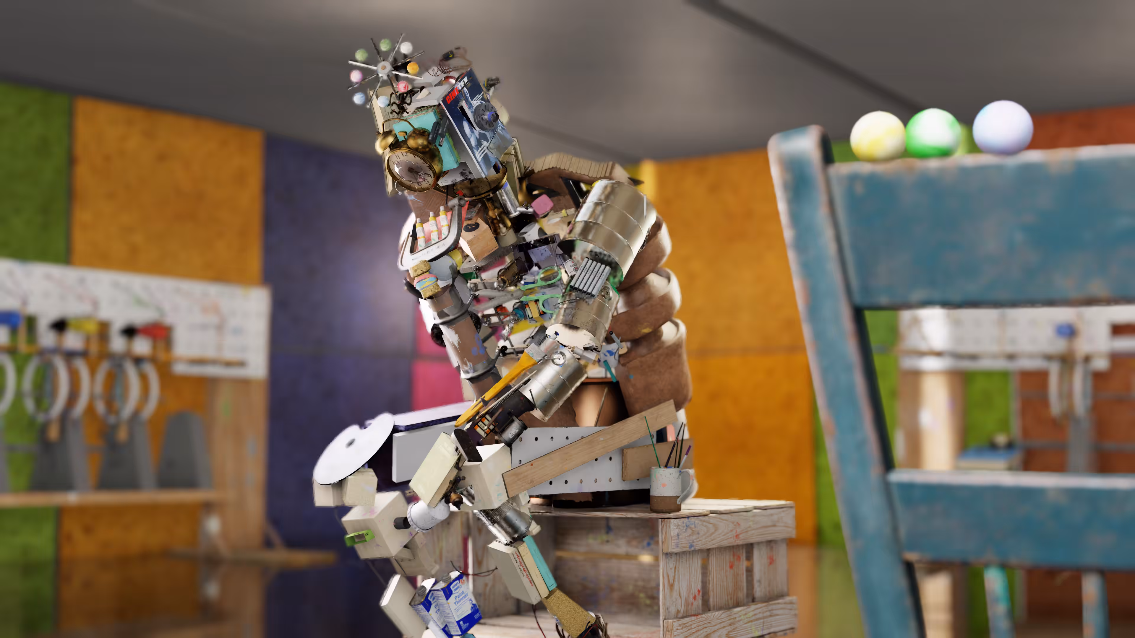 Thinking Robot