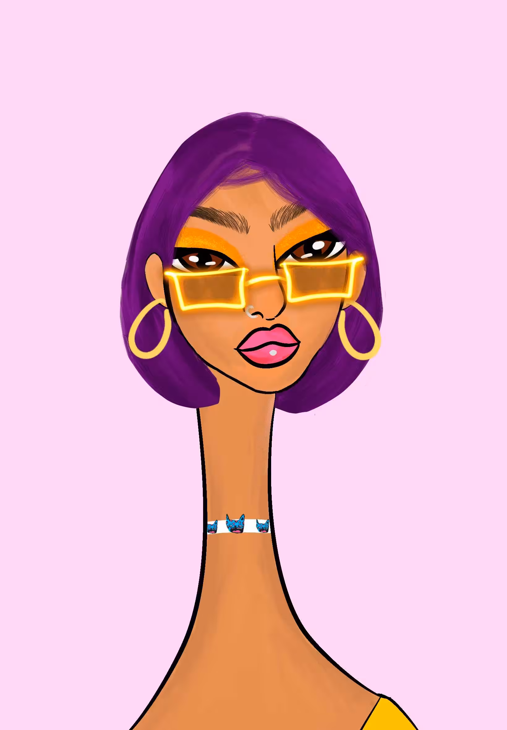 Long Neckie Ladies: Long Neckie Lady #786