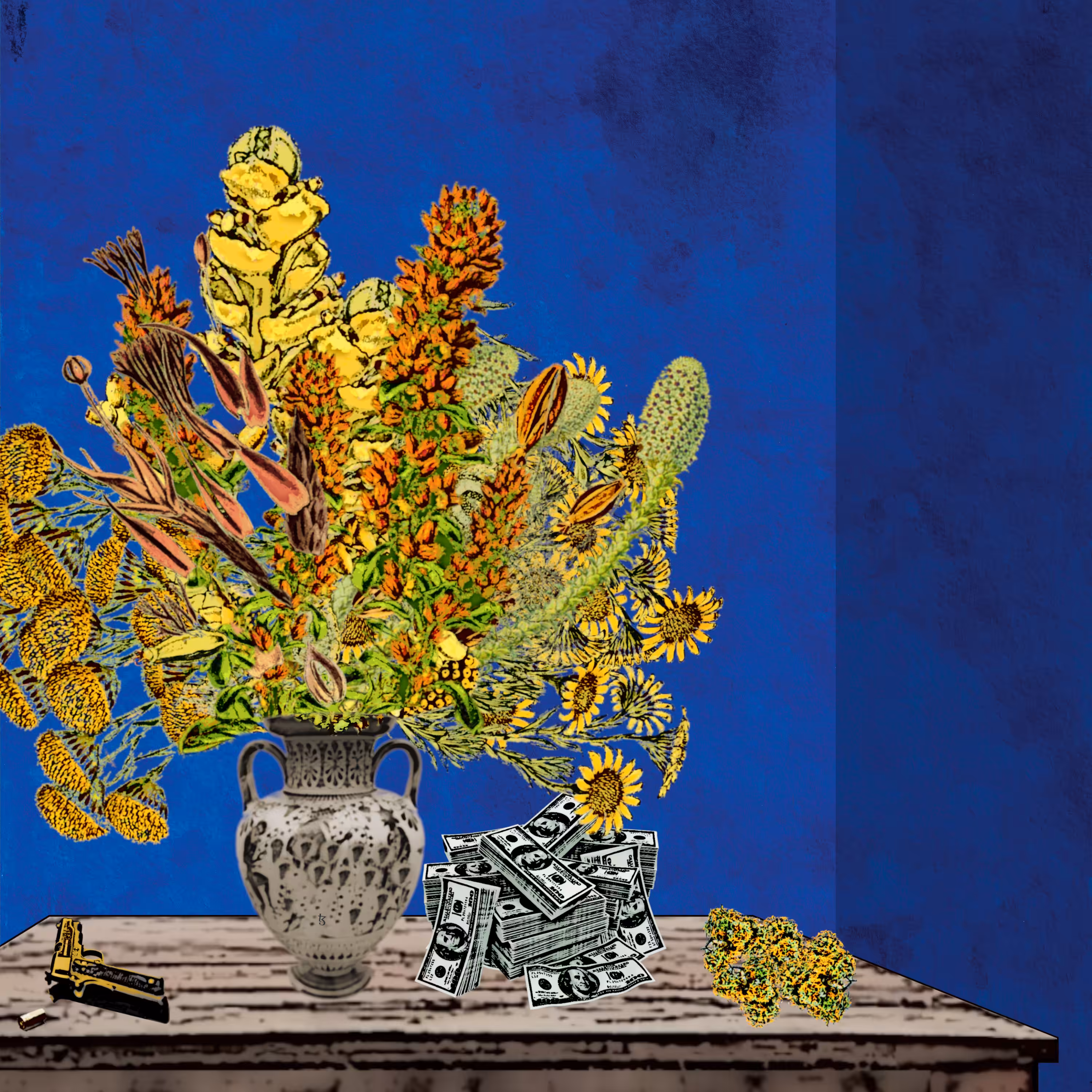 not a still life in a BLeU room