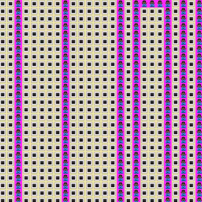 Elementary Cellular Emoji Automata #699