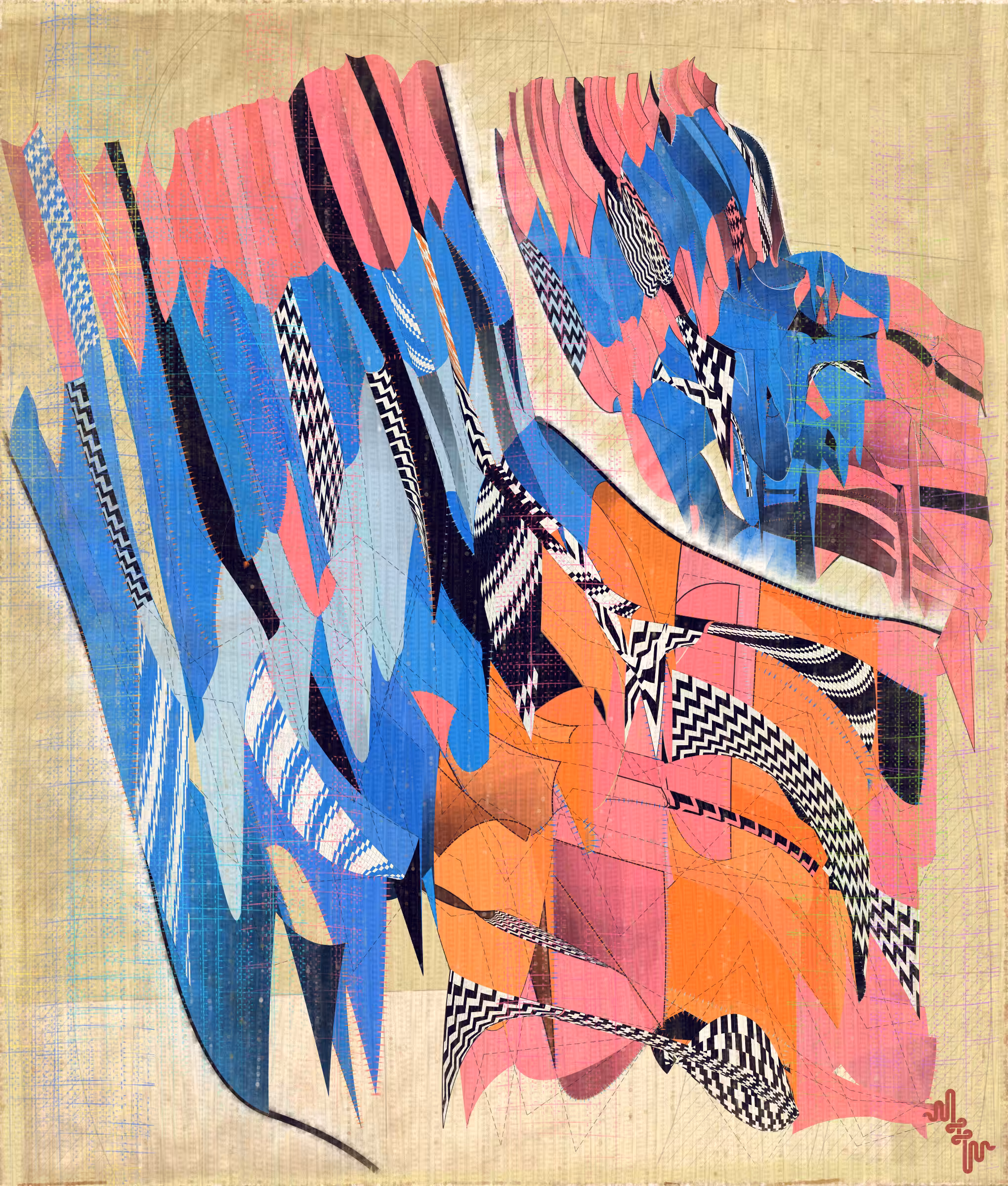 Amplitudes of Canvas #292