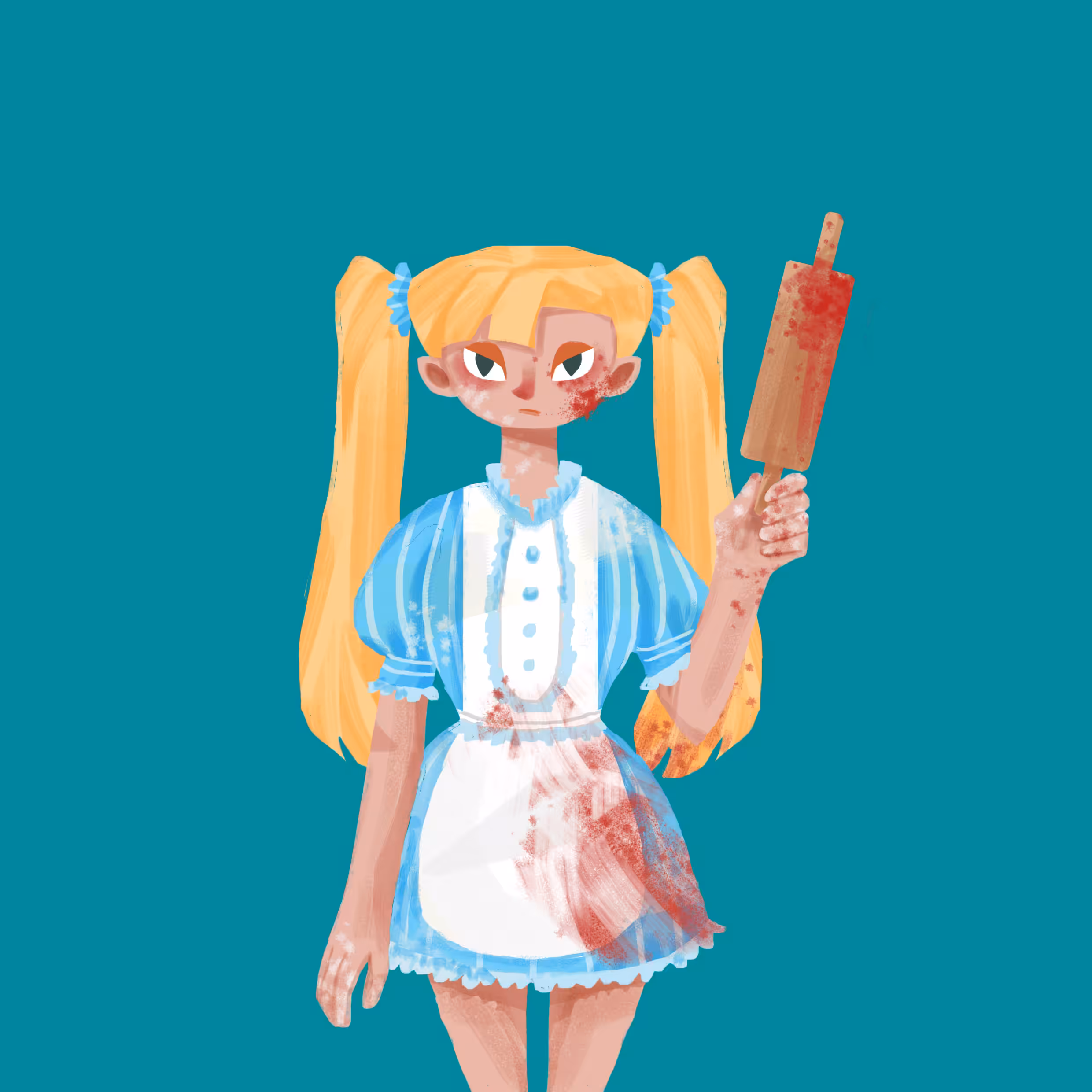 Rolling pin need to kill you #10