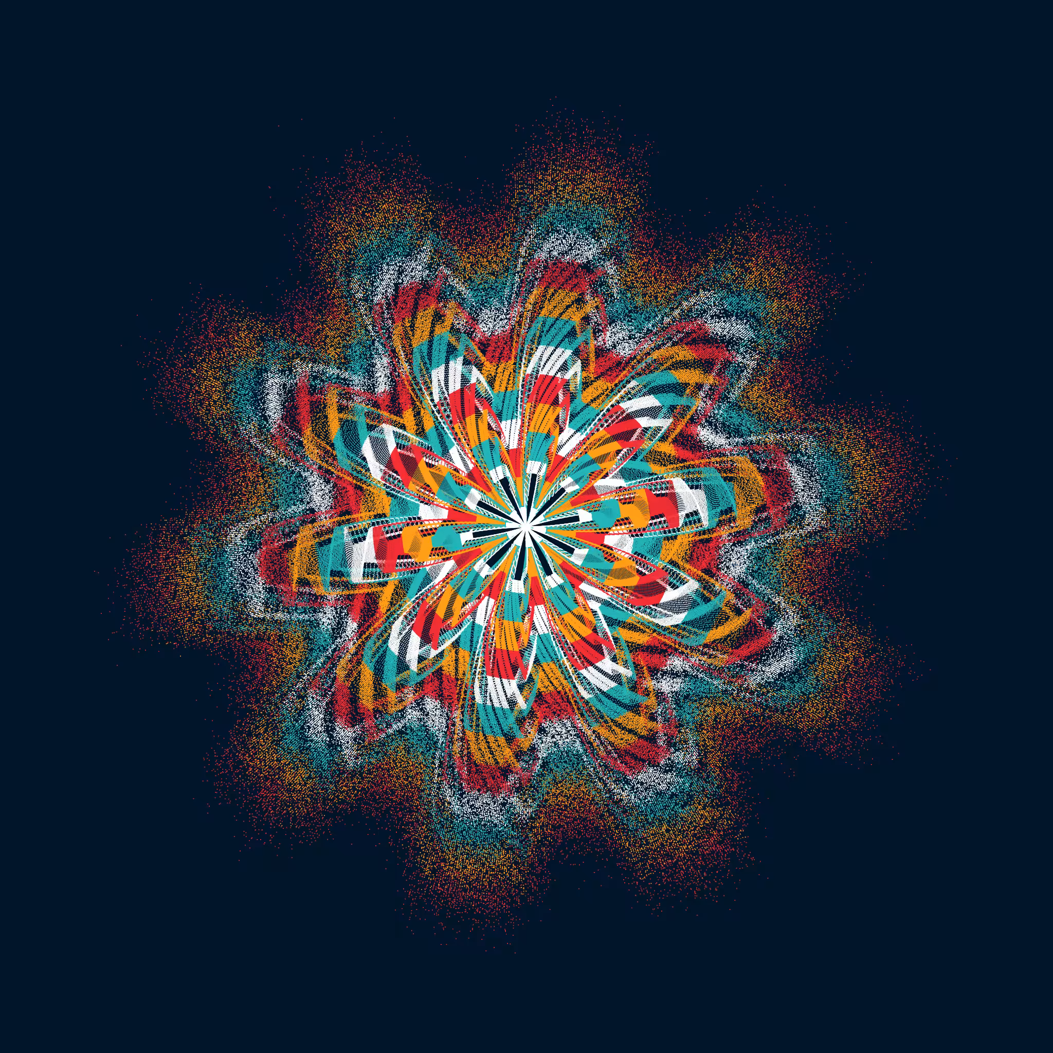 CIRCULAR MURMURATIONS #108