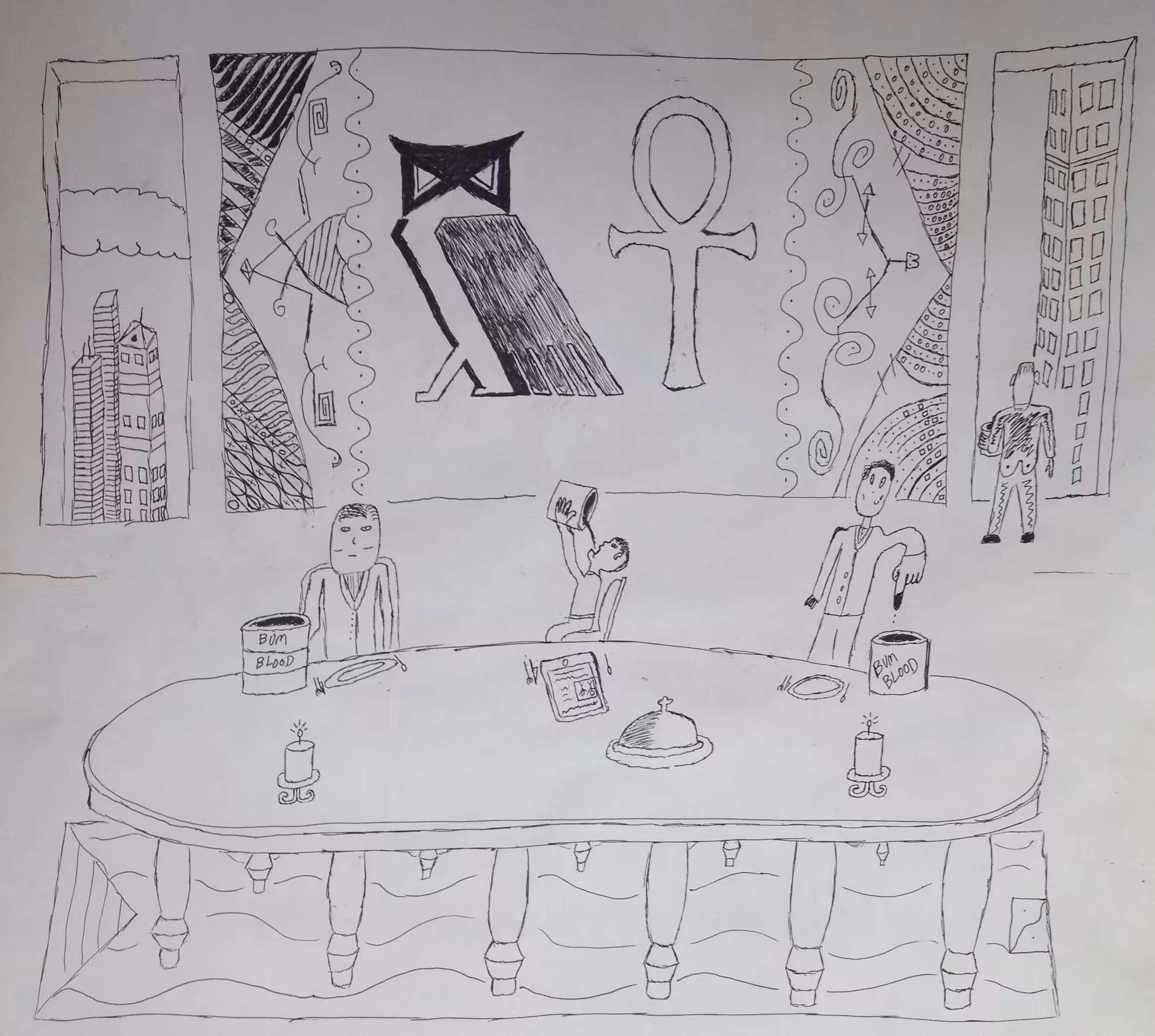 Illuminated Version, Pen