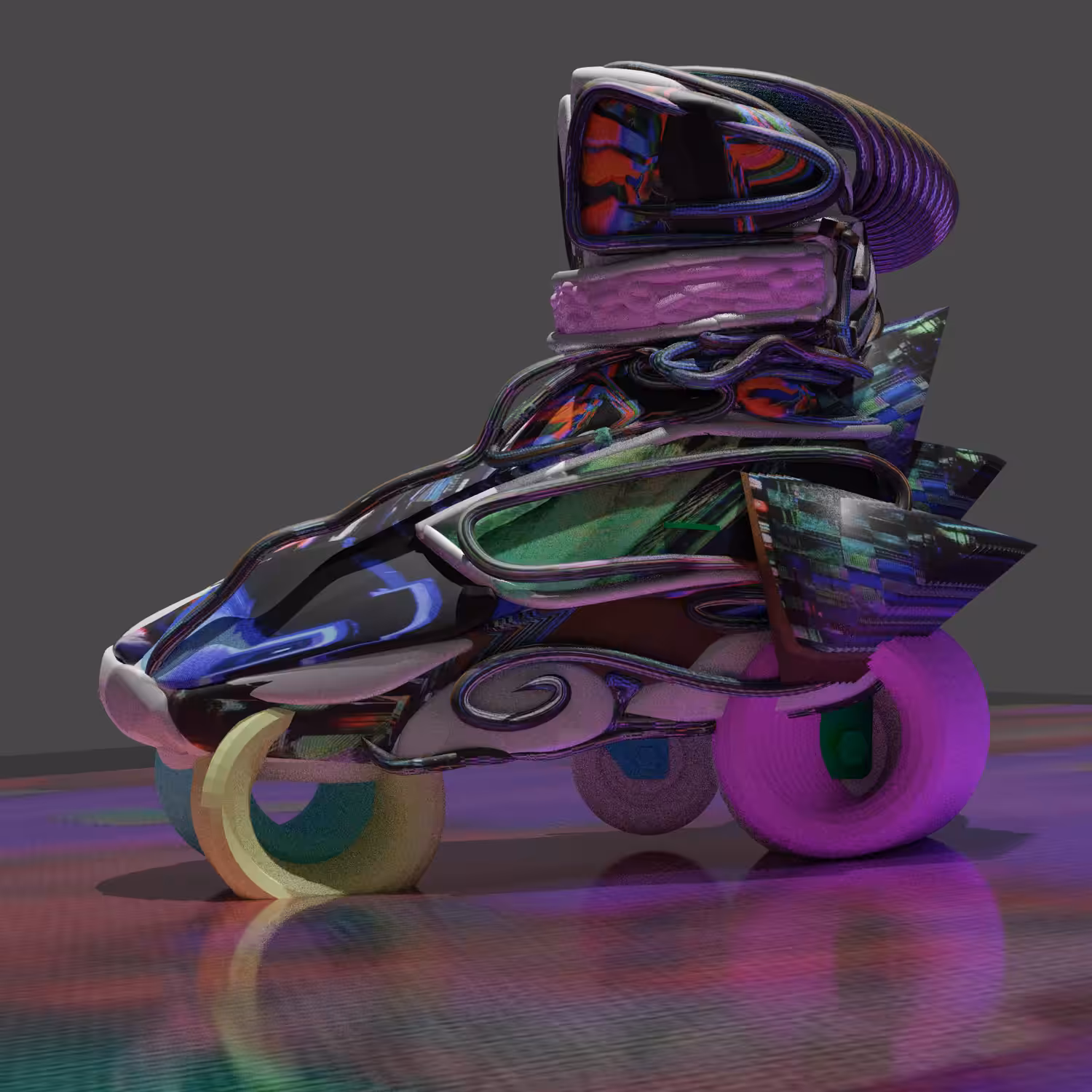 Impossible Roller Skate