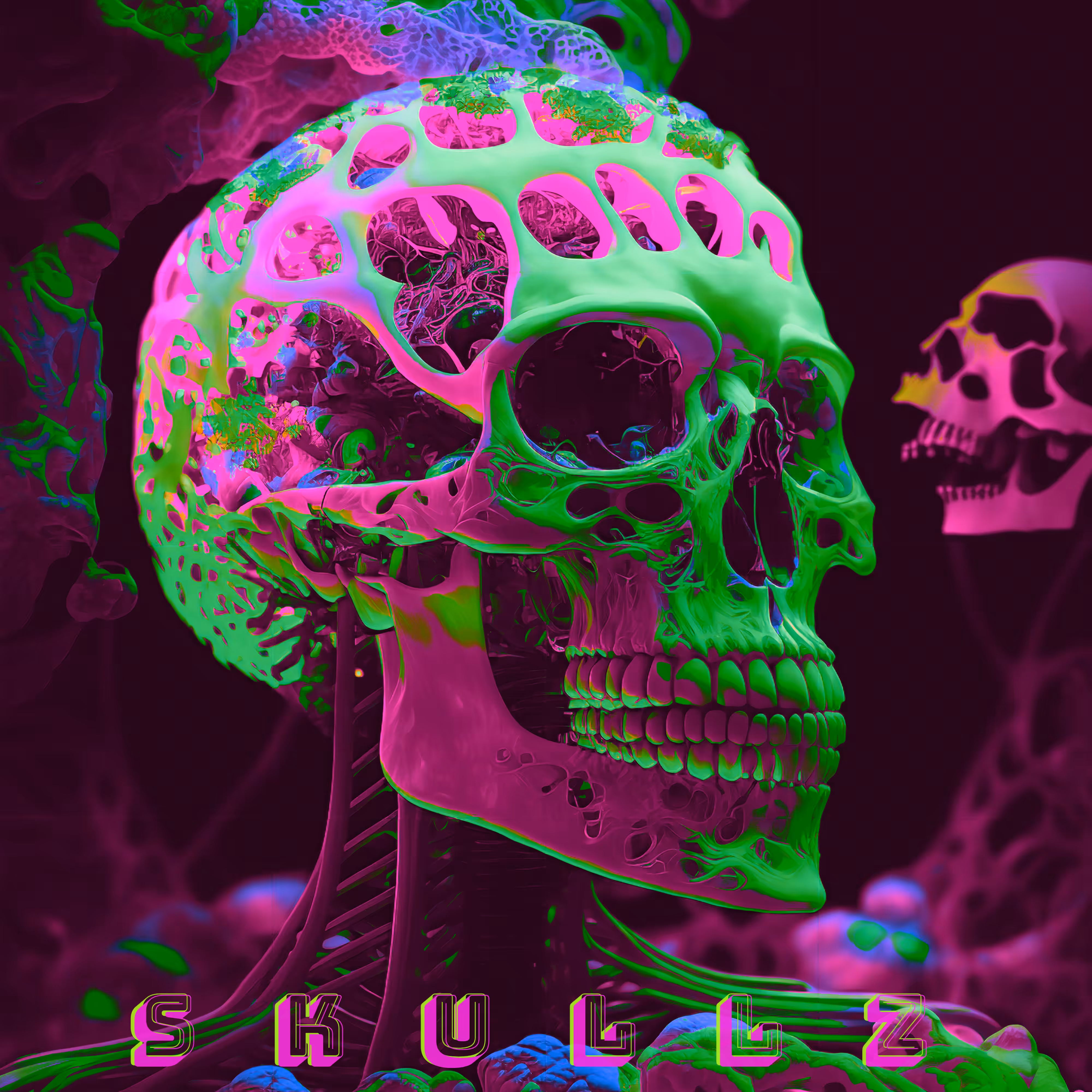 Cyber Ocelot Party Skullz