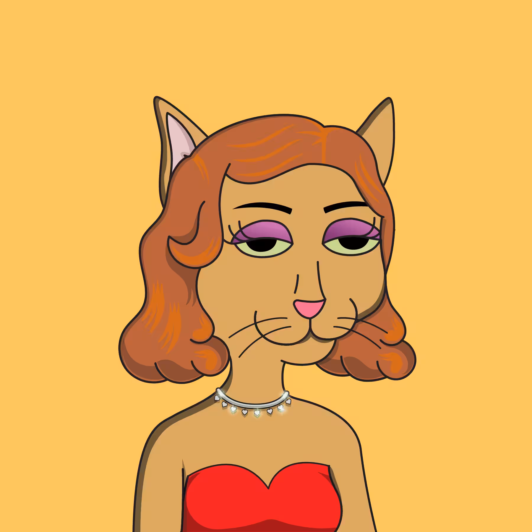Girl Cat #409