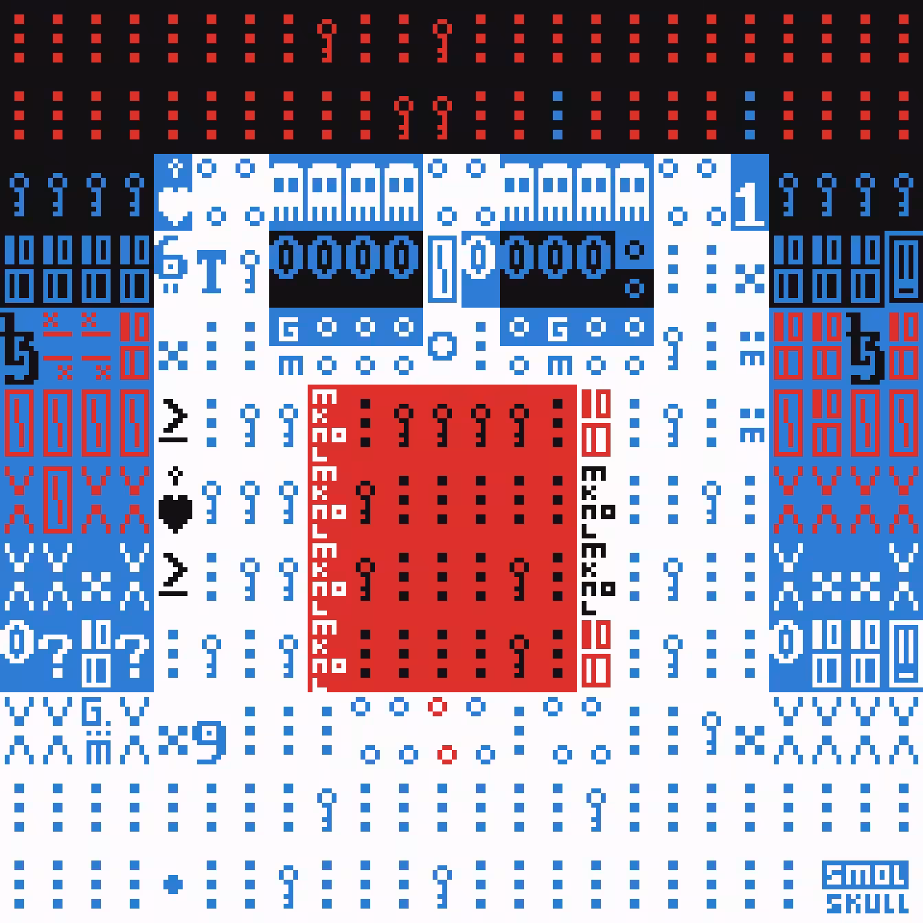 ASCII-SMOLSKULL #138
