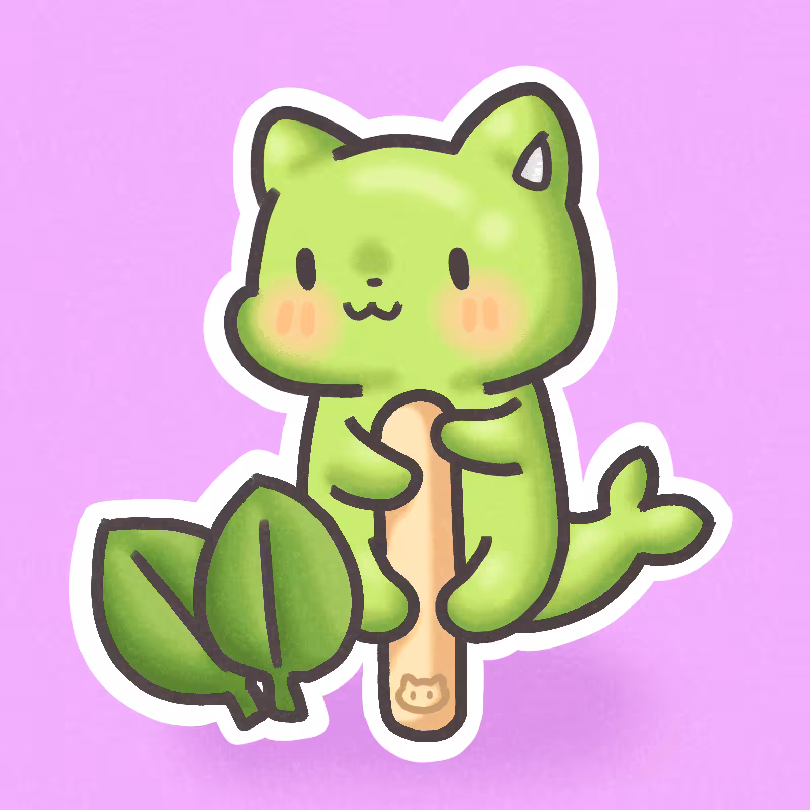Jaboo matcha popsicle #056