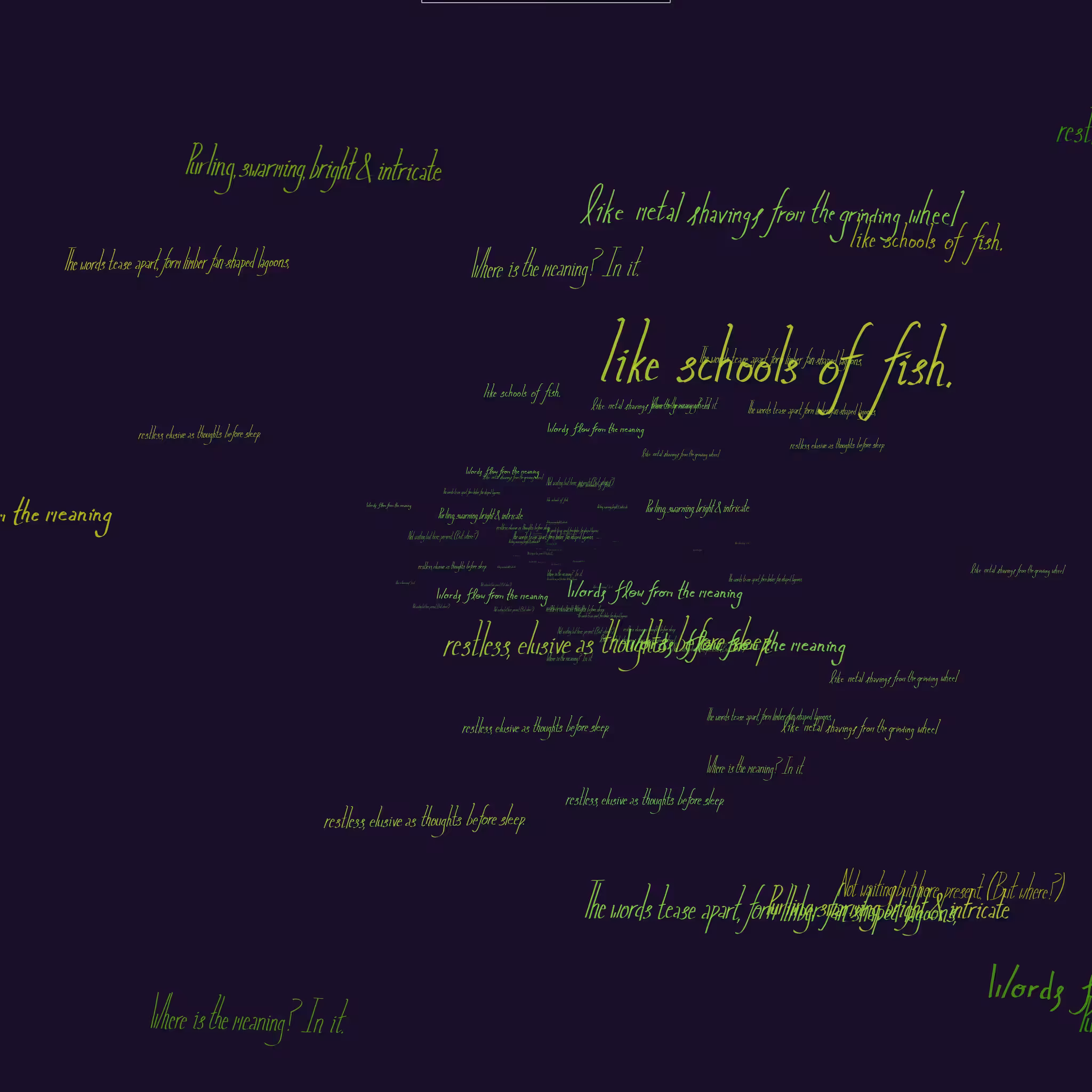 Wordflow #26