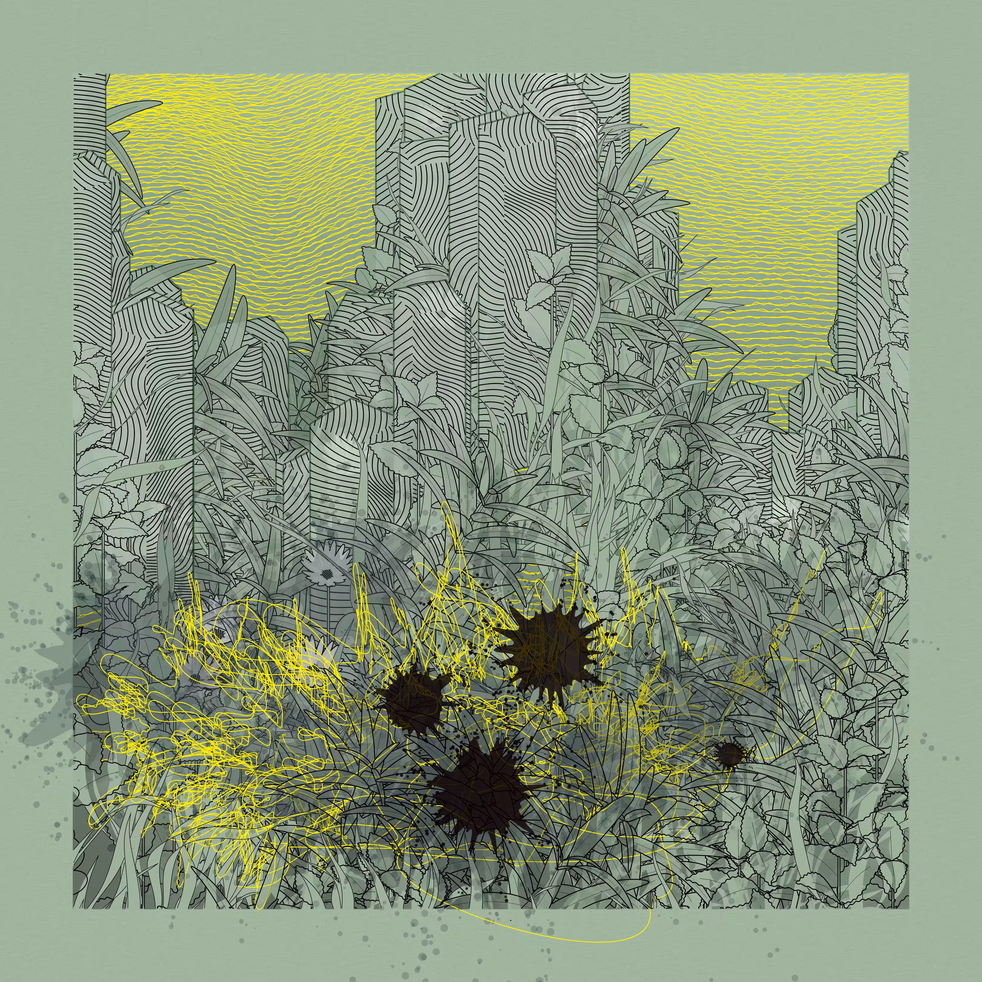 Landscape with Carbon Capture #7768