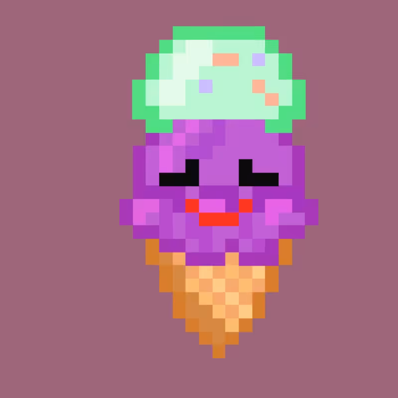Pixel Ice cream #18