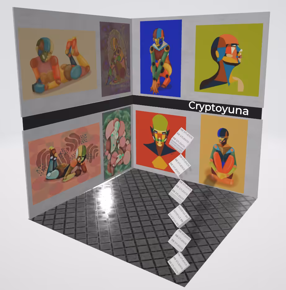 Cryptoyuna's Artist Hour scene