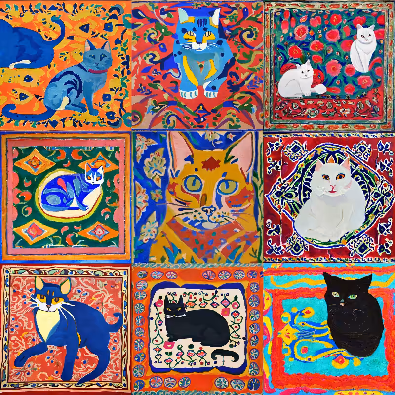 99 Patchworks of 9 Lives #2