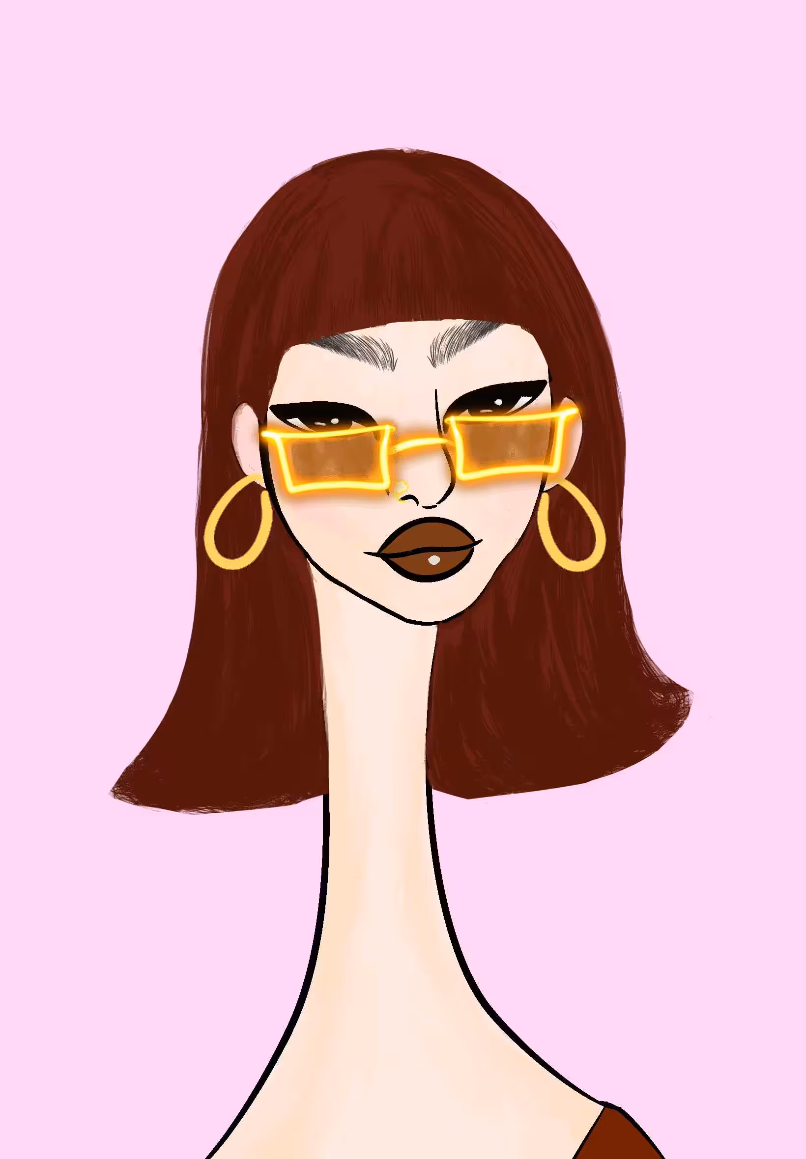 Long Neckie Ladies: Long Neckie Lady #2467