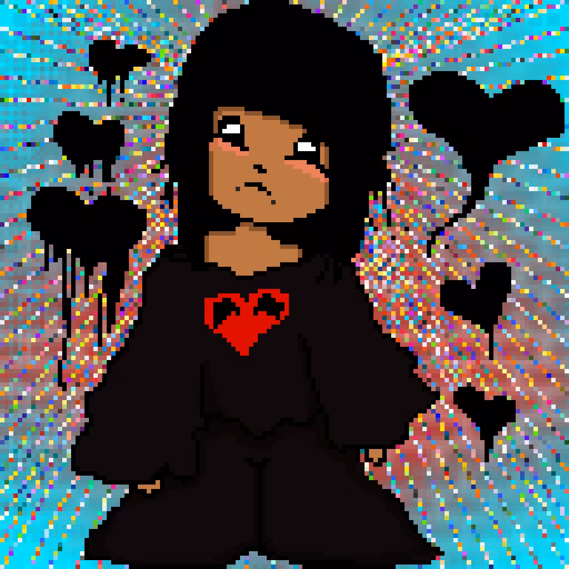 Pixel Emo Love