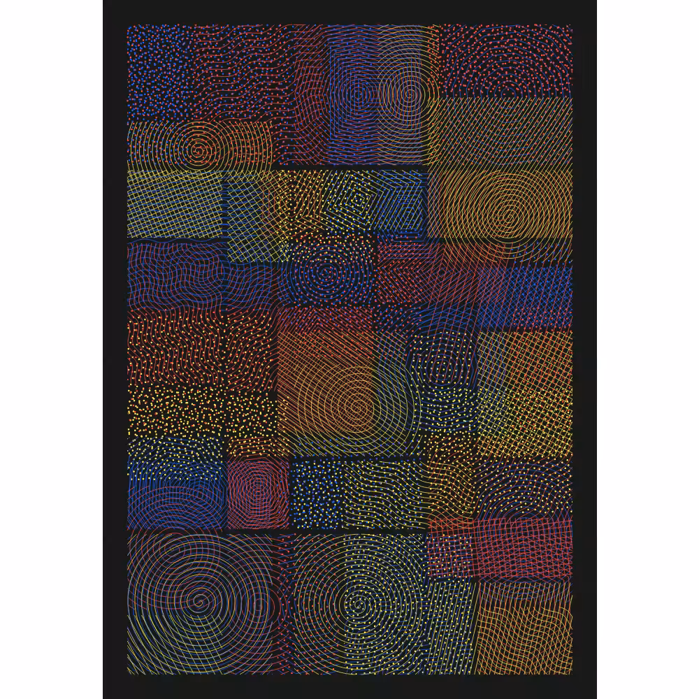 Pattern Grid Chaos  #9