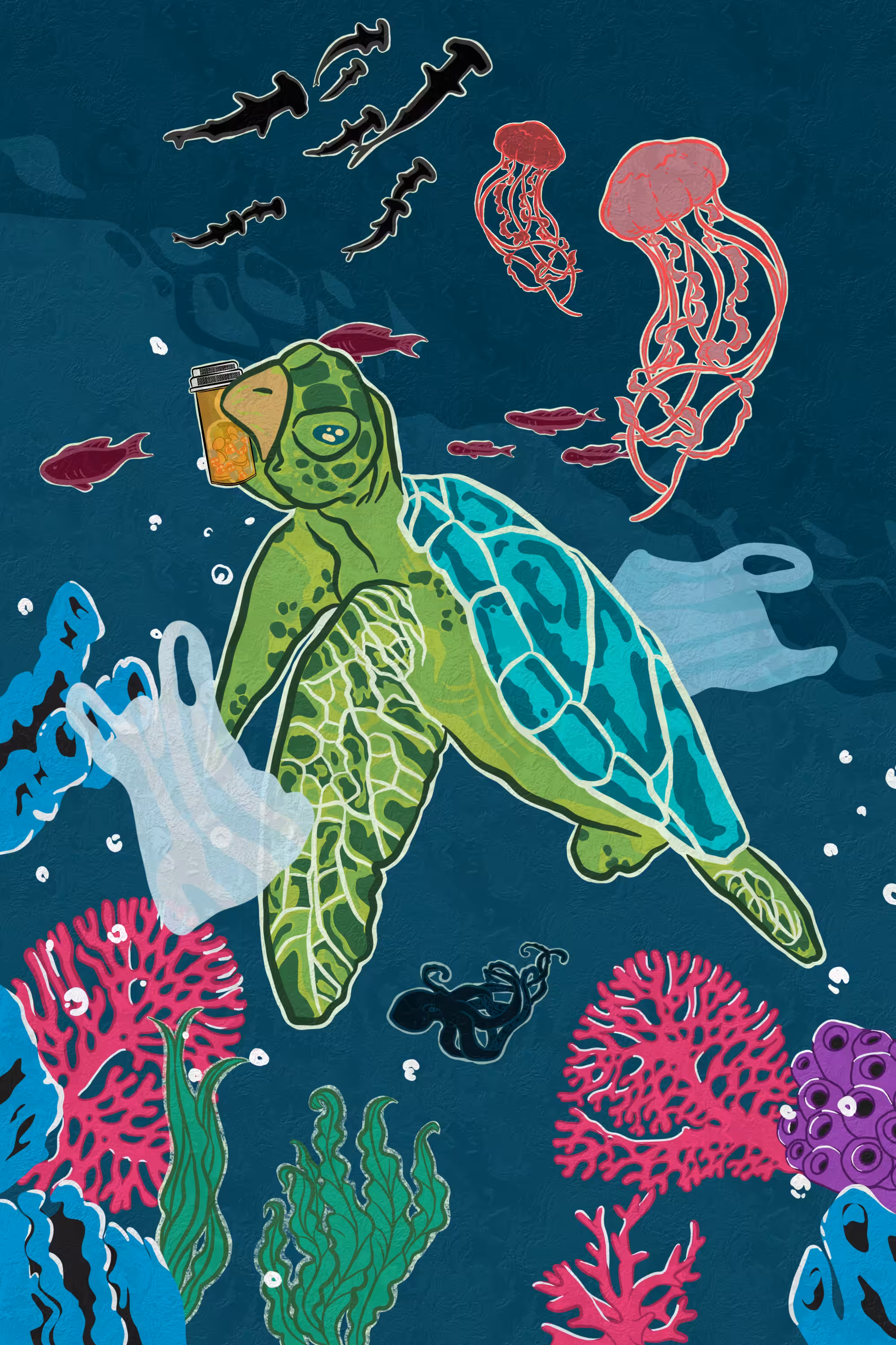 Curiosity Kills the Green Turtle