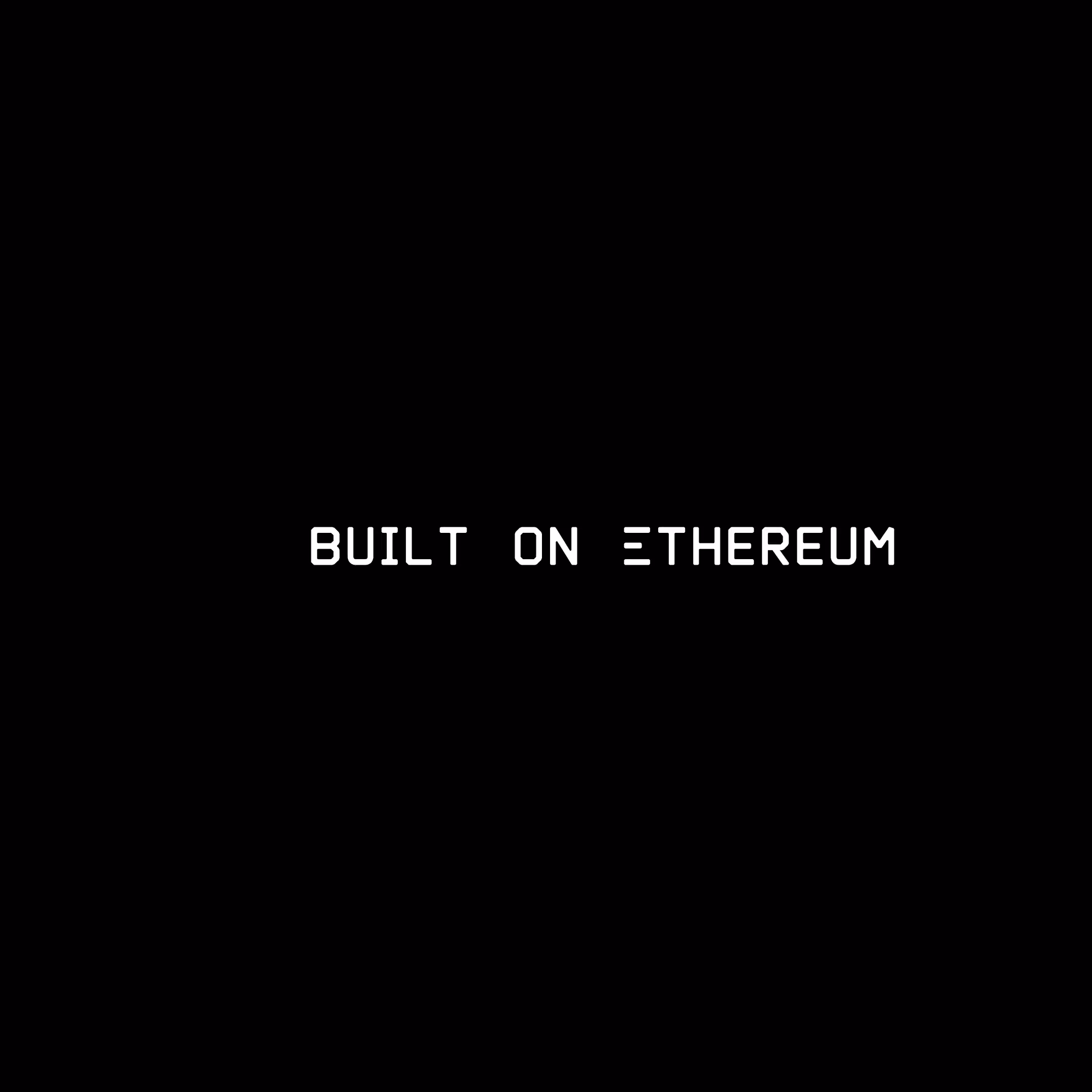 Built on Ethereum