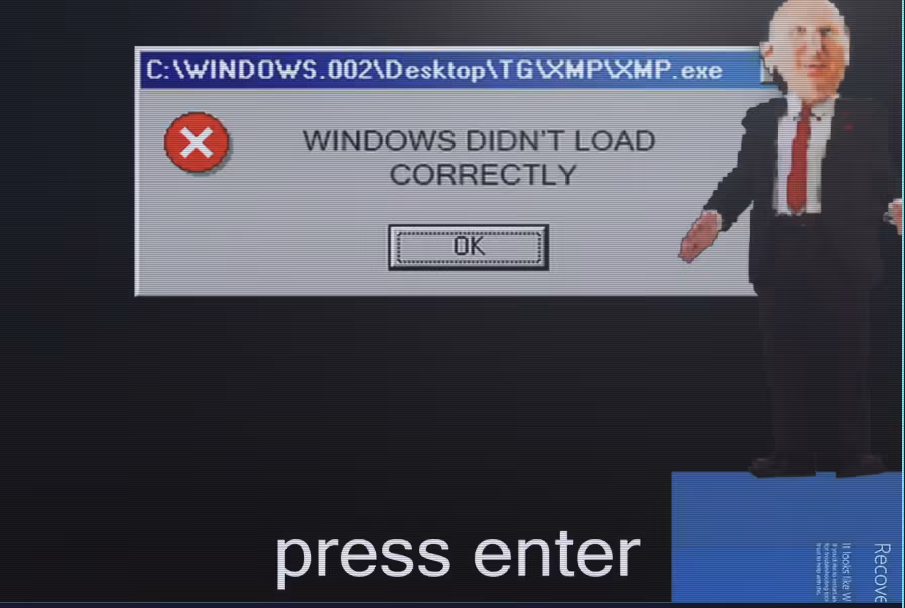 Windows Didn't Load Correctly