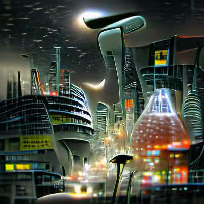 Sci-Fi Future City