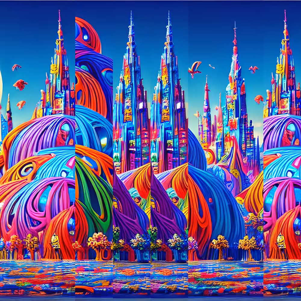 AI Psychedelic Candy #2