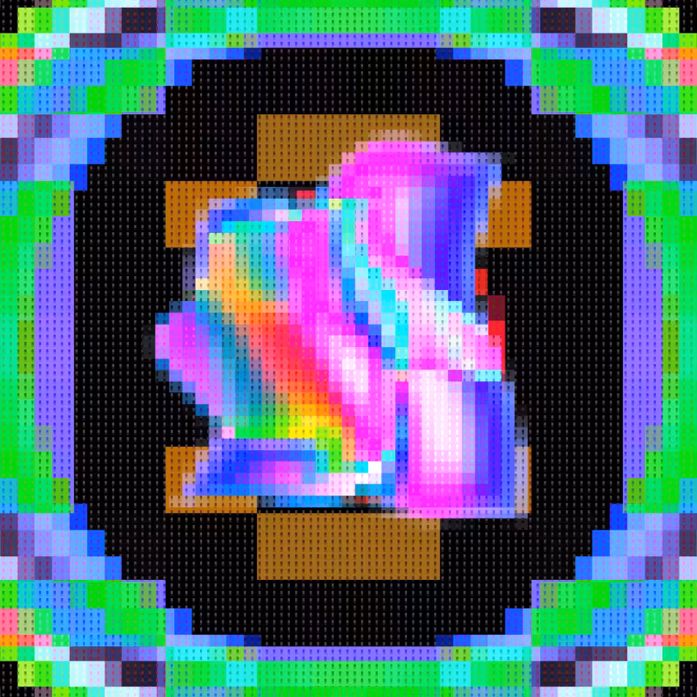 Pixelated Utopian Entity #16