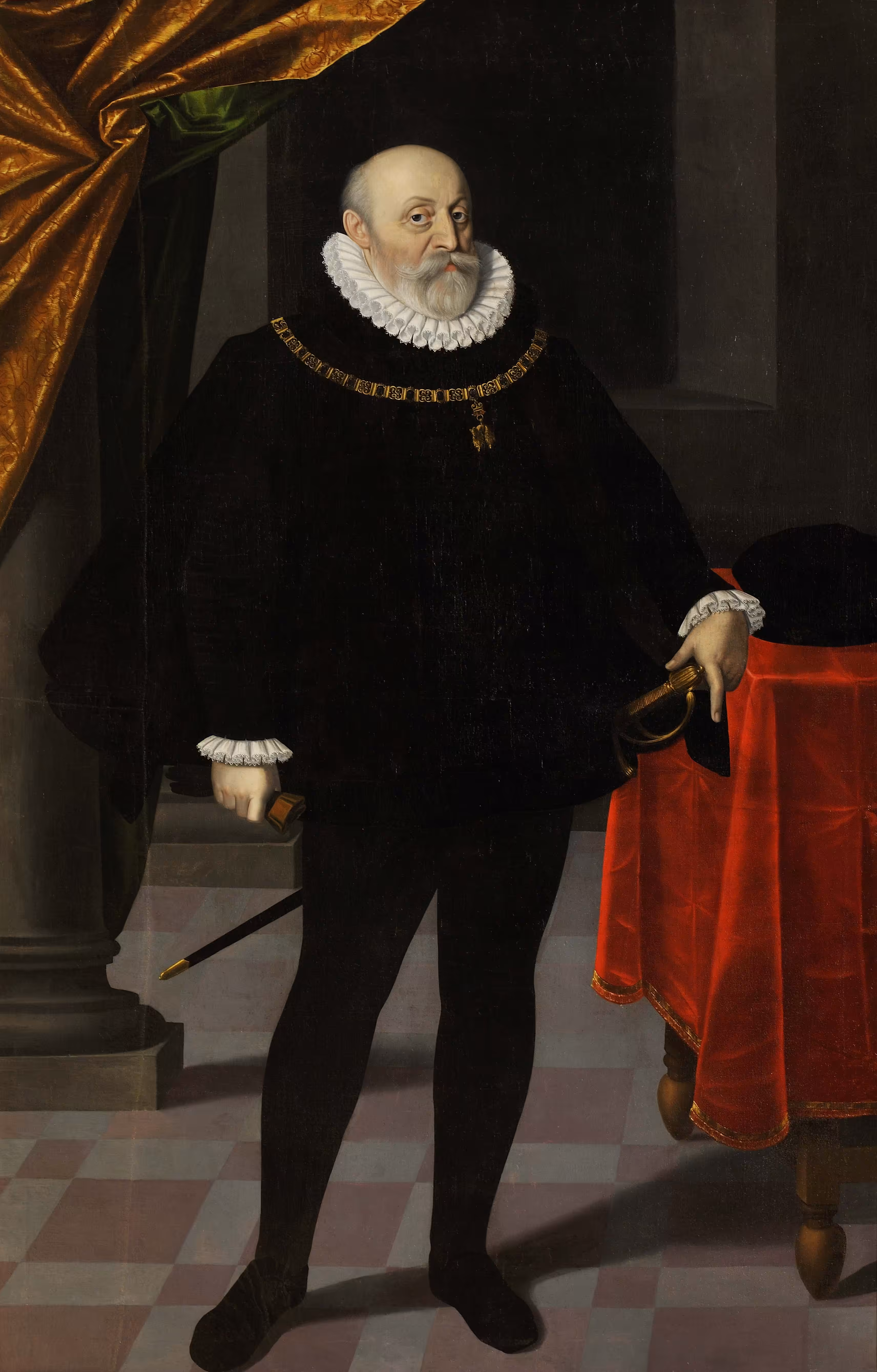 Proof of Patronage:  Portrait of Wilhelm of Rosenberg 
