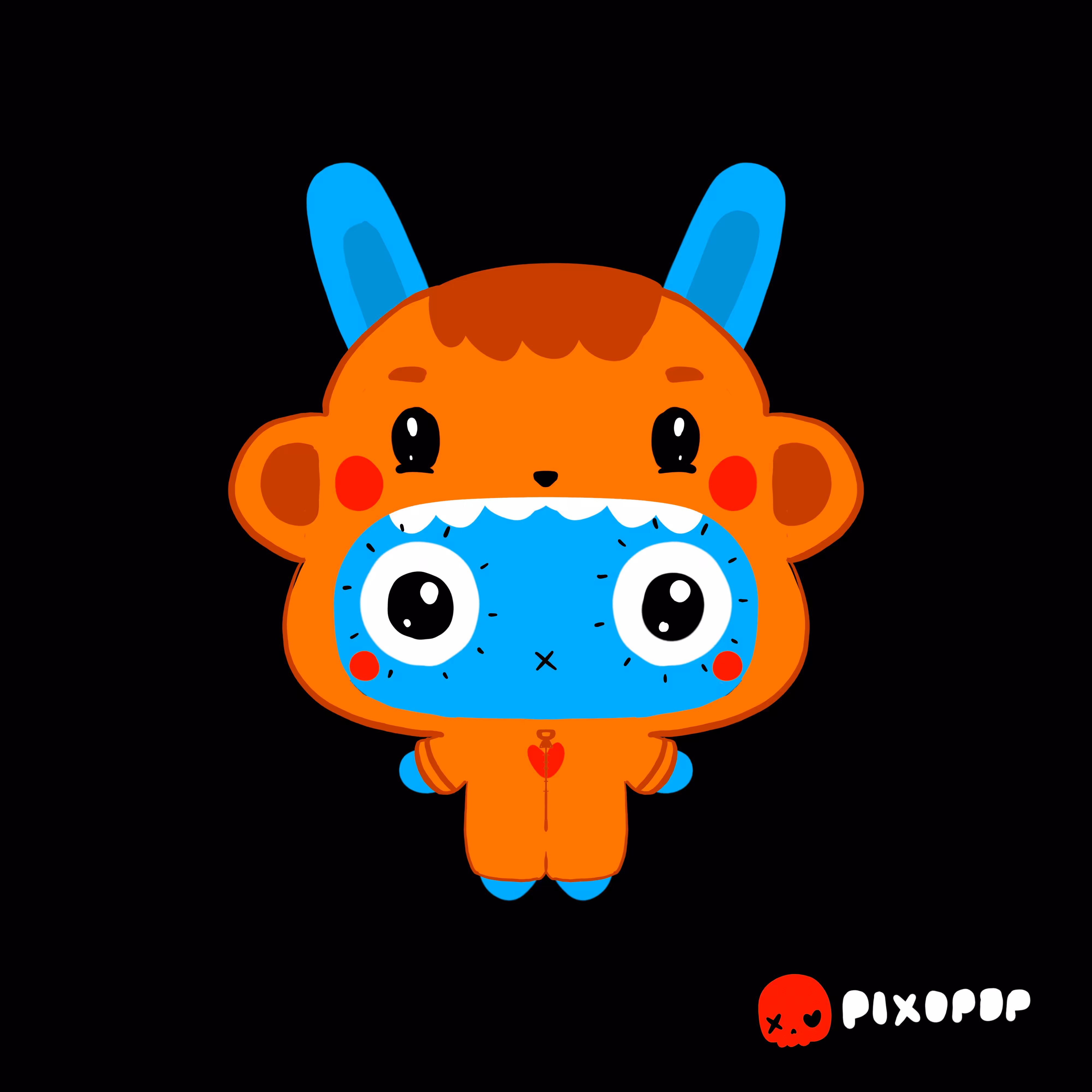 PIXOPOP CUTIES: Stitch Bunny #107