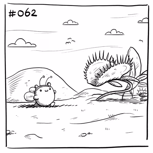Suicidal Hamster #062 - Venus flytrap
