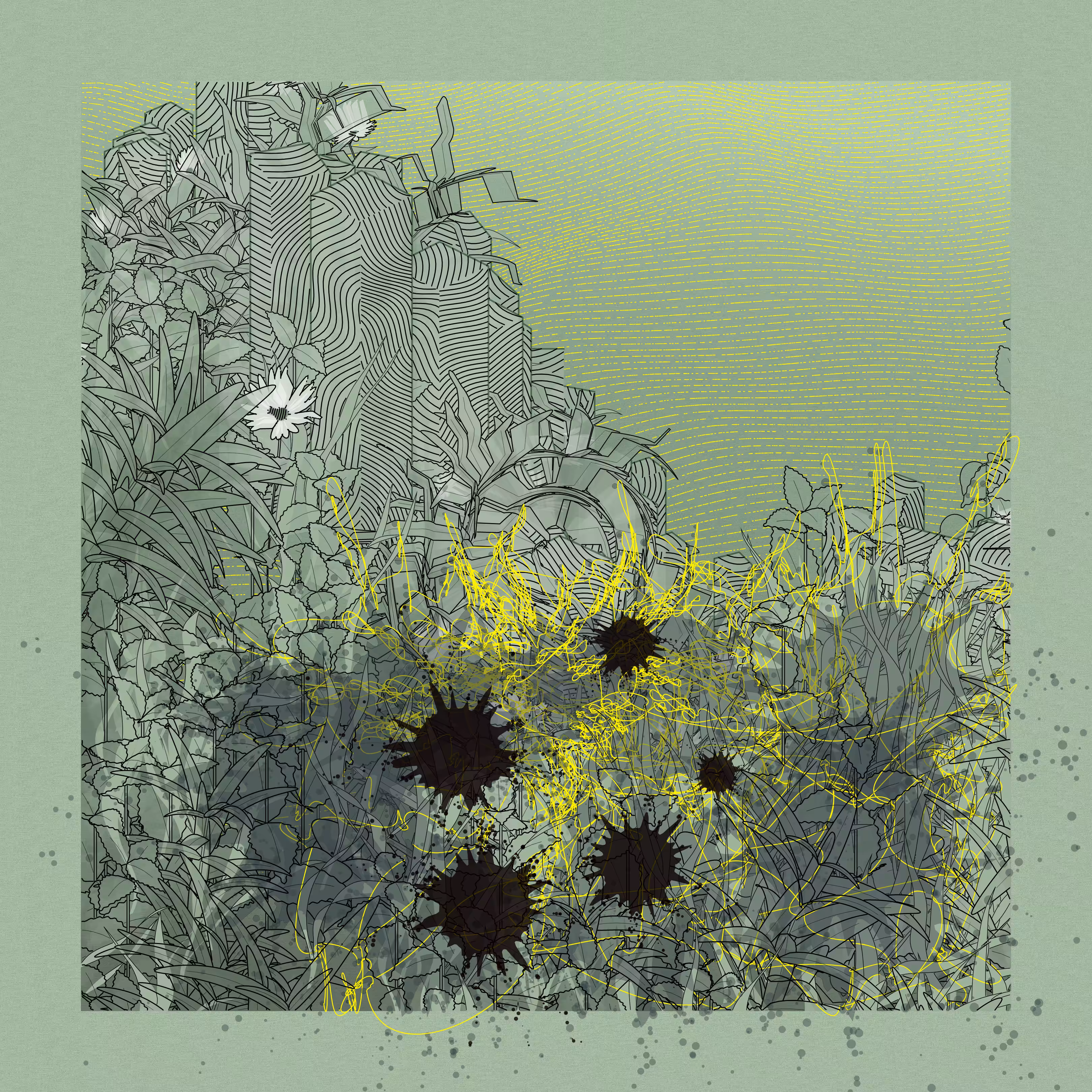 Landscape with Carbon Capture #5413