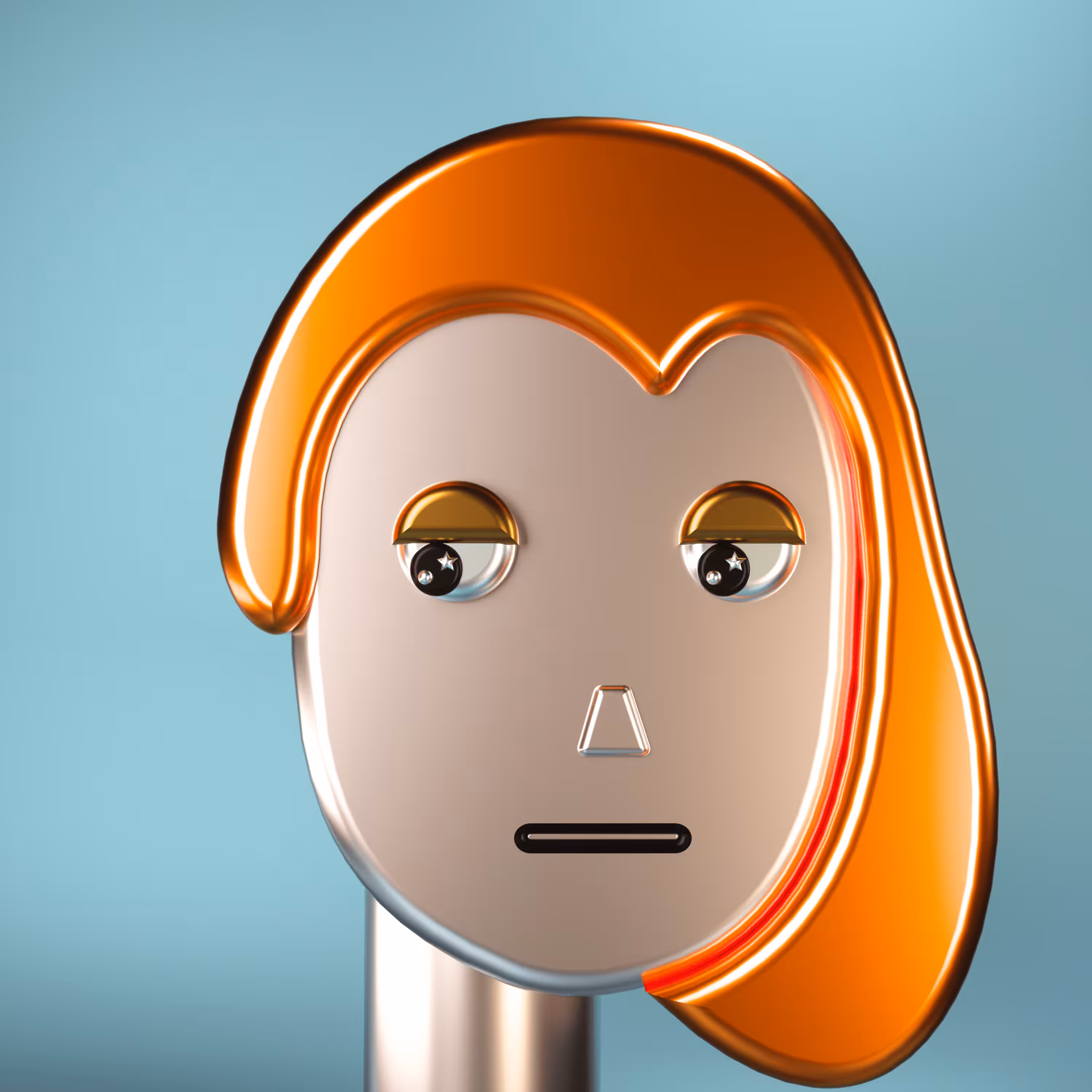 3D Chrome Punk #0760