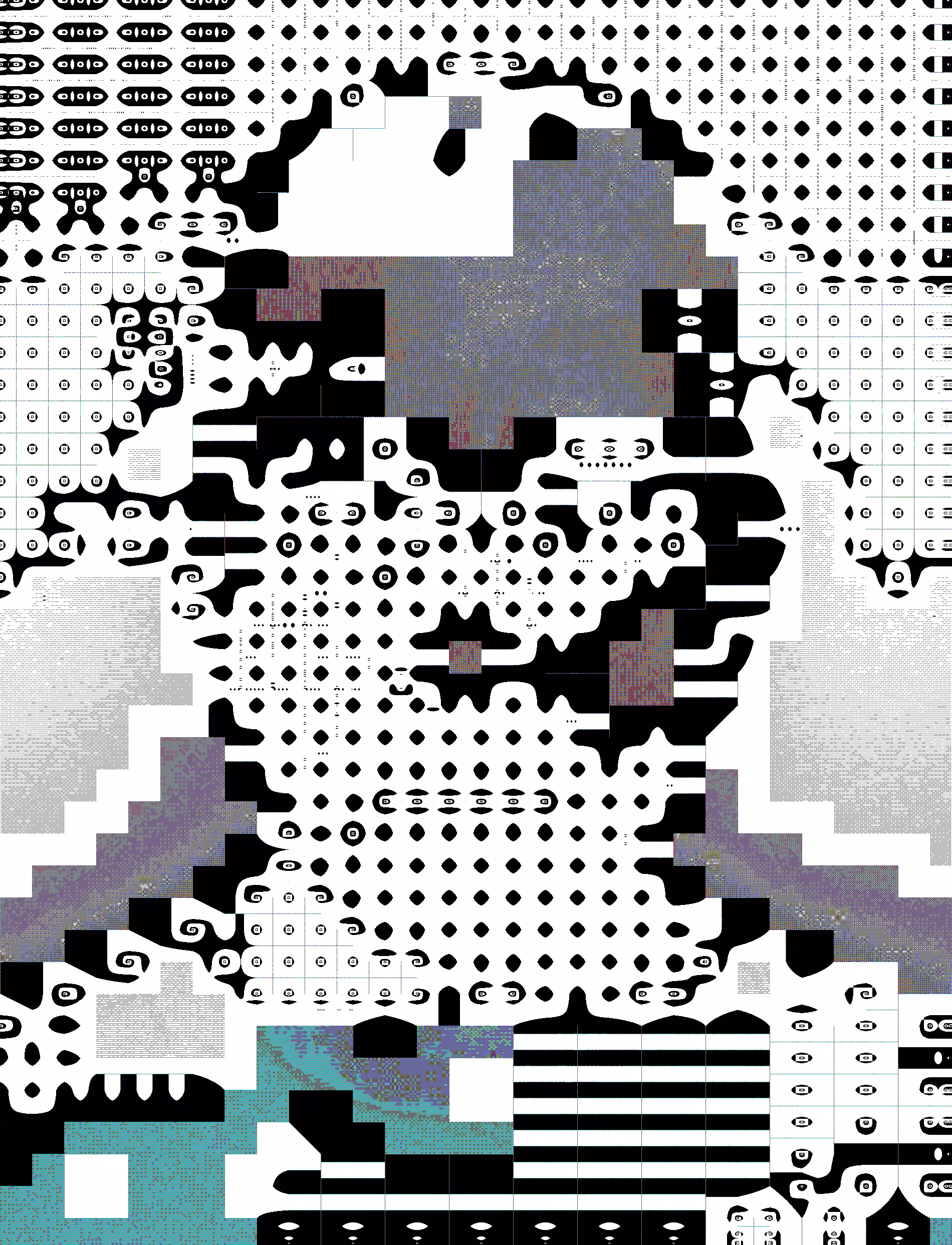 glitch portrait 22
