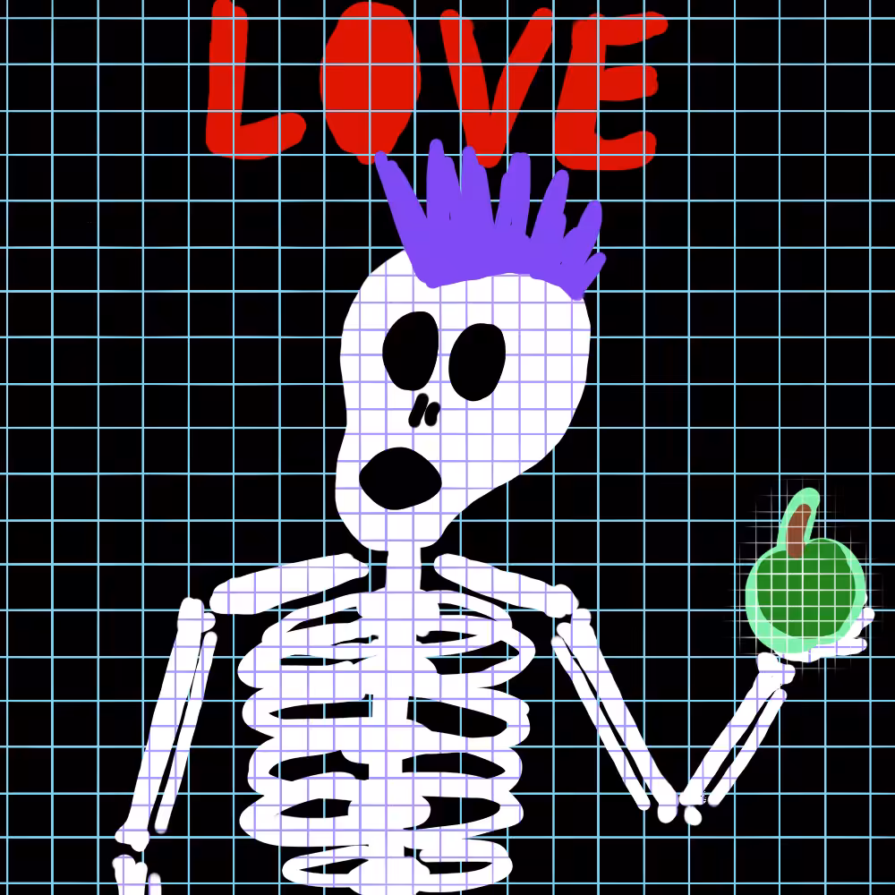 LOW EFFORT SKULLETTI #166