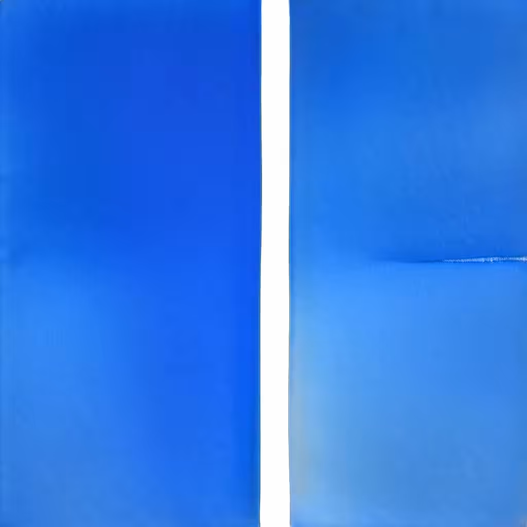 Blue cube