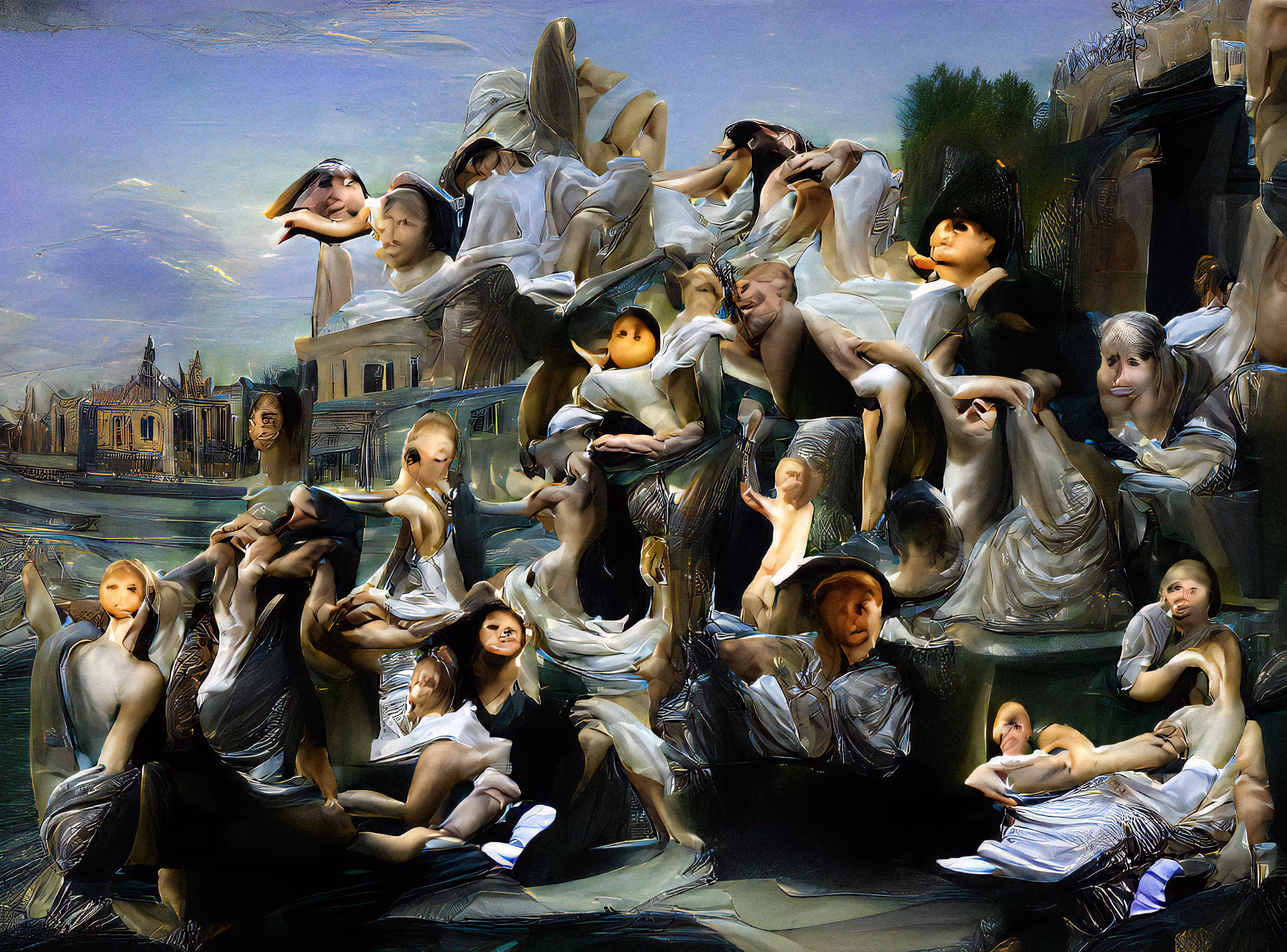 The gathering by the rivers