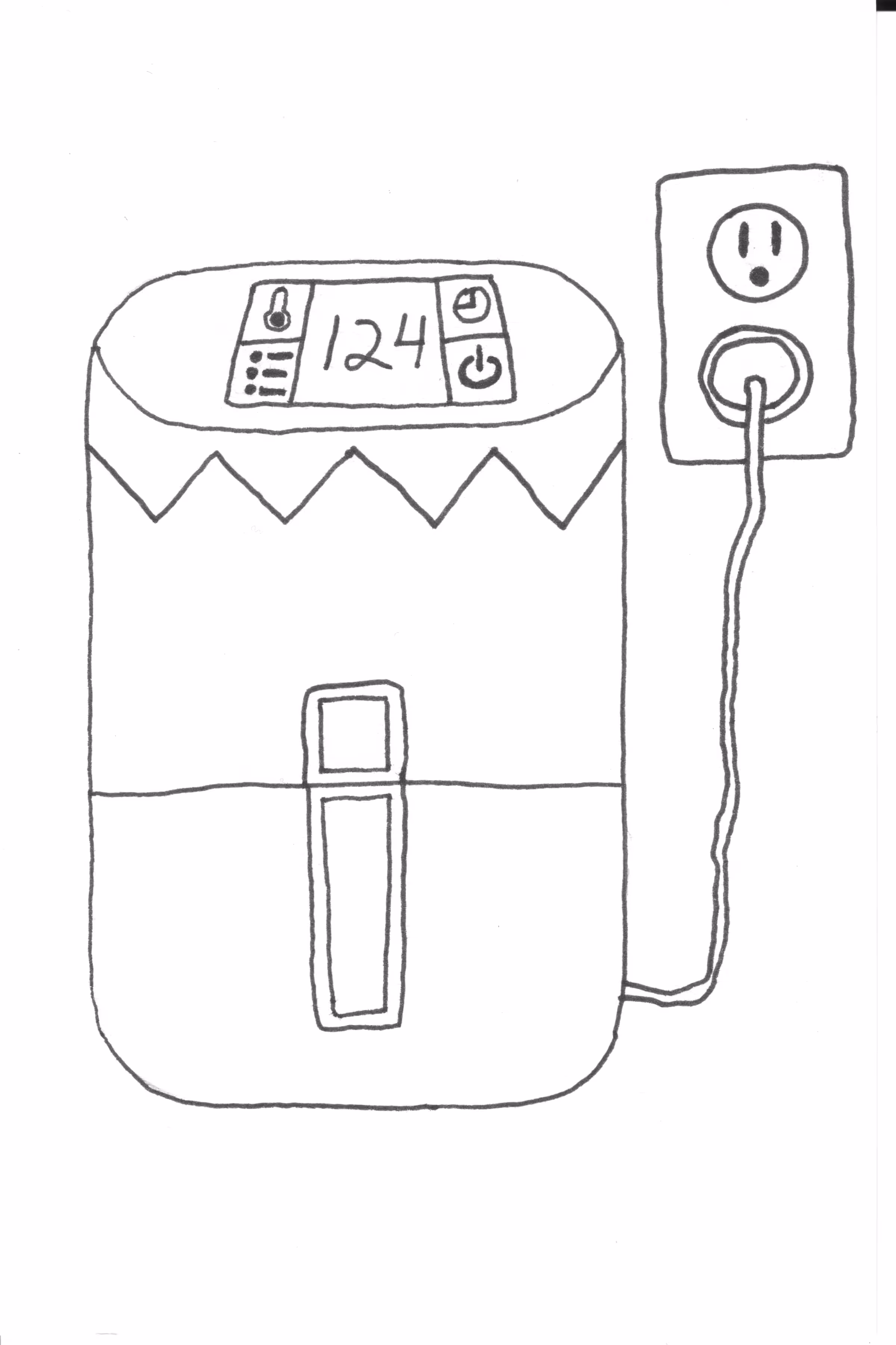JDV episode art #124 - Air Fryer