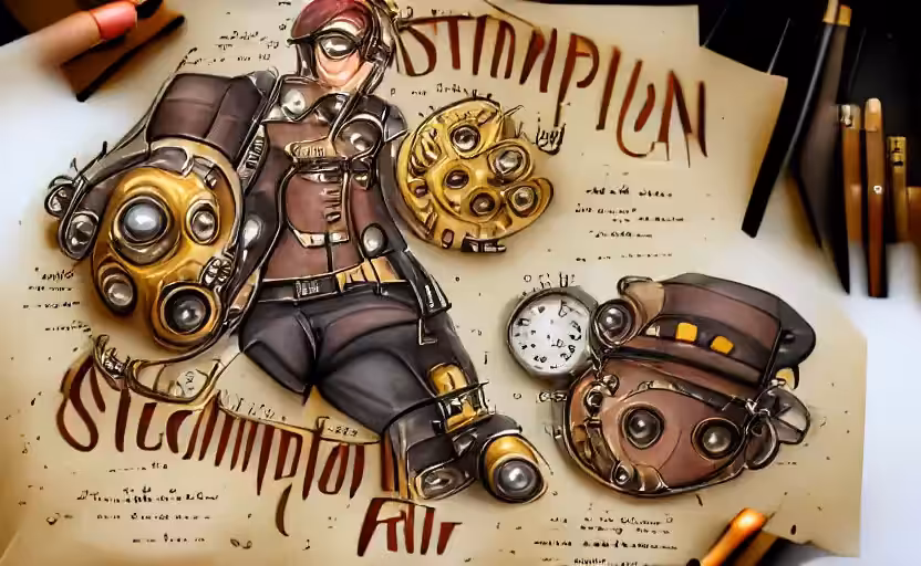 Steampunk Illustration 3