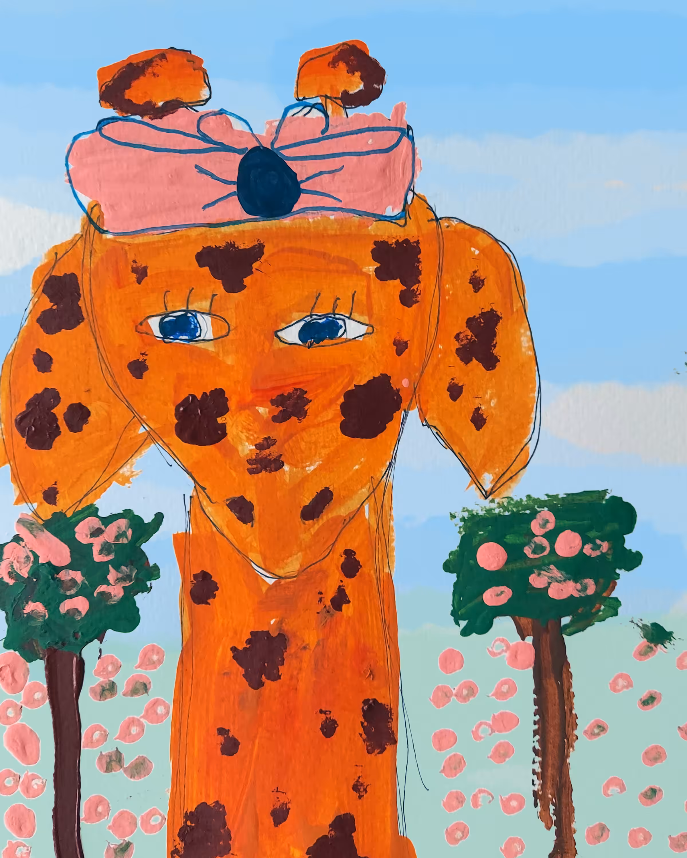 Orange Giraffe