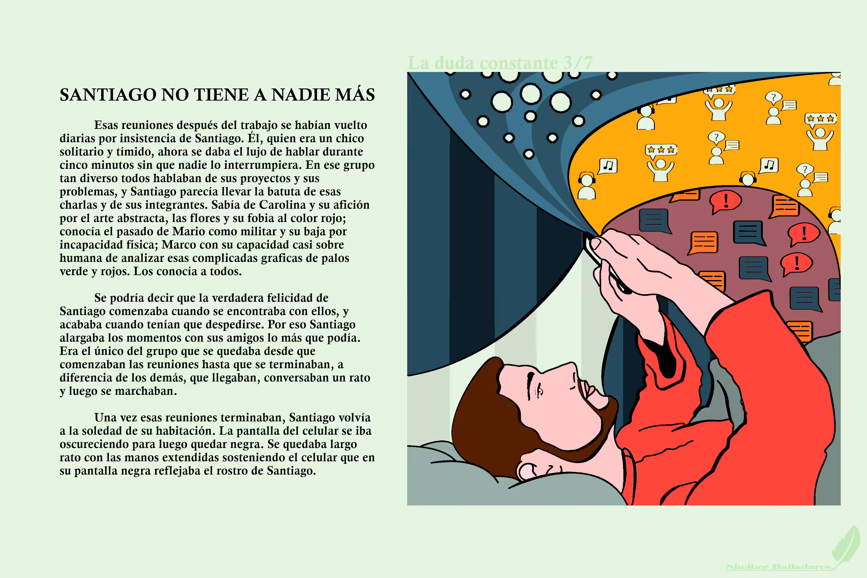Santiago no tiene a nadie más