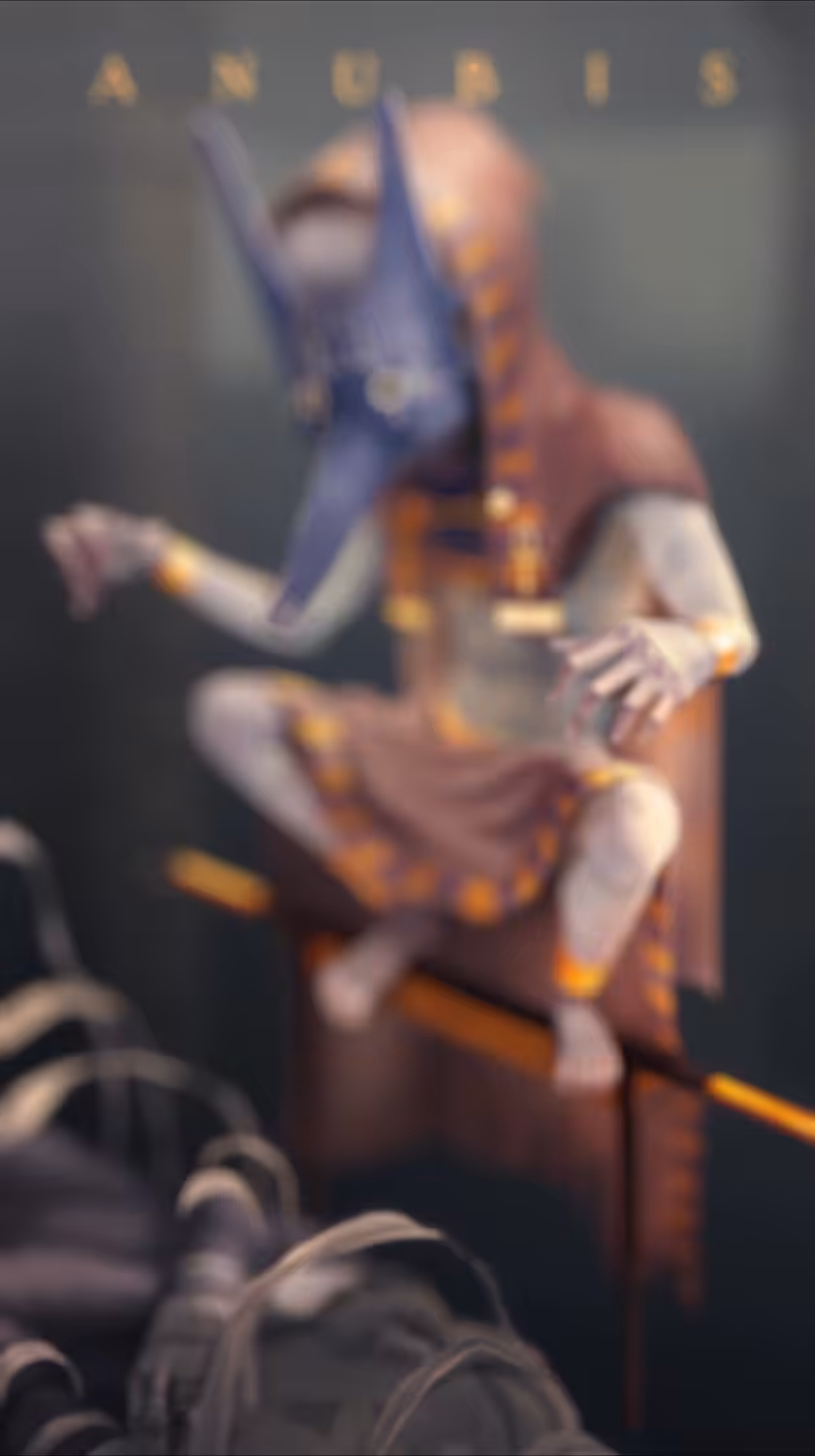 Egyptian god #01 - Anubis