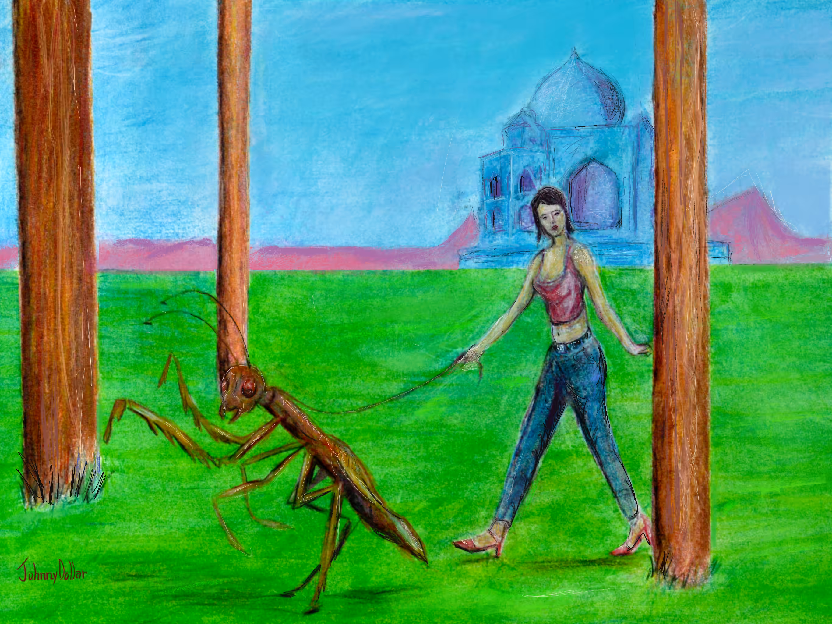 Walking the Mantis