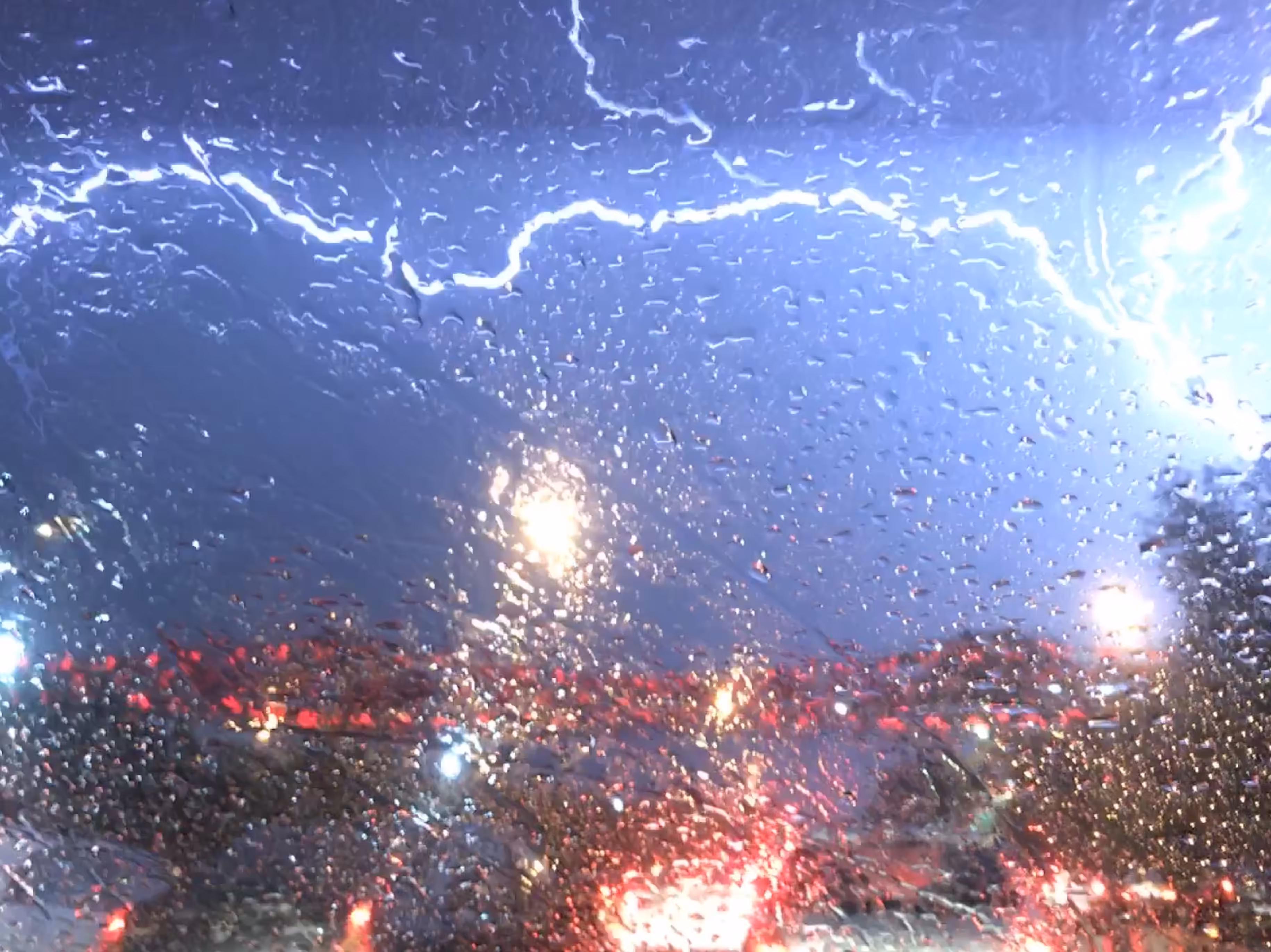 Raindrops & Lightning