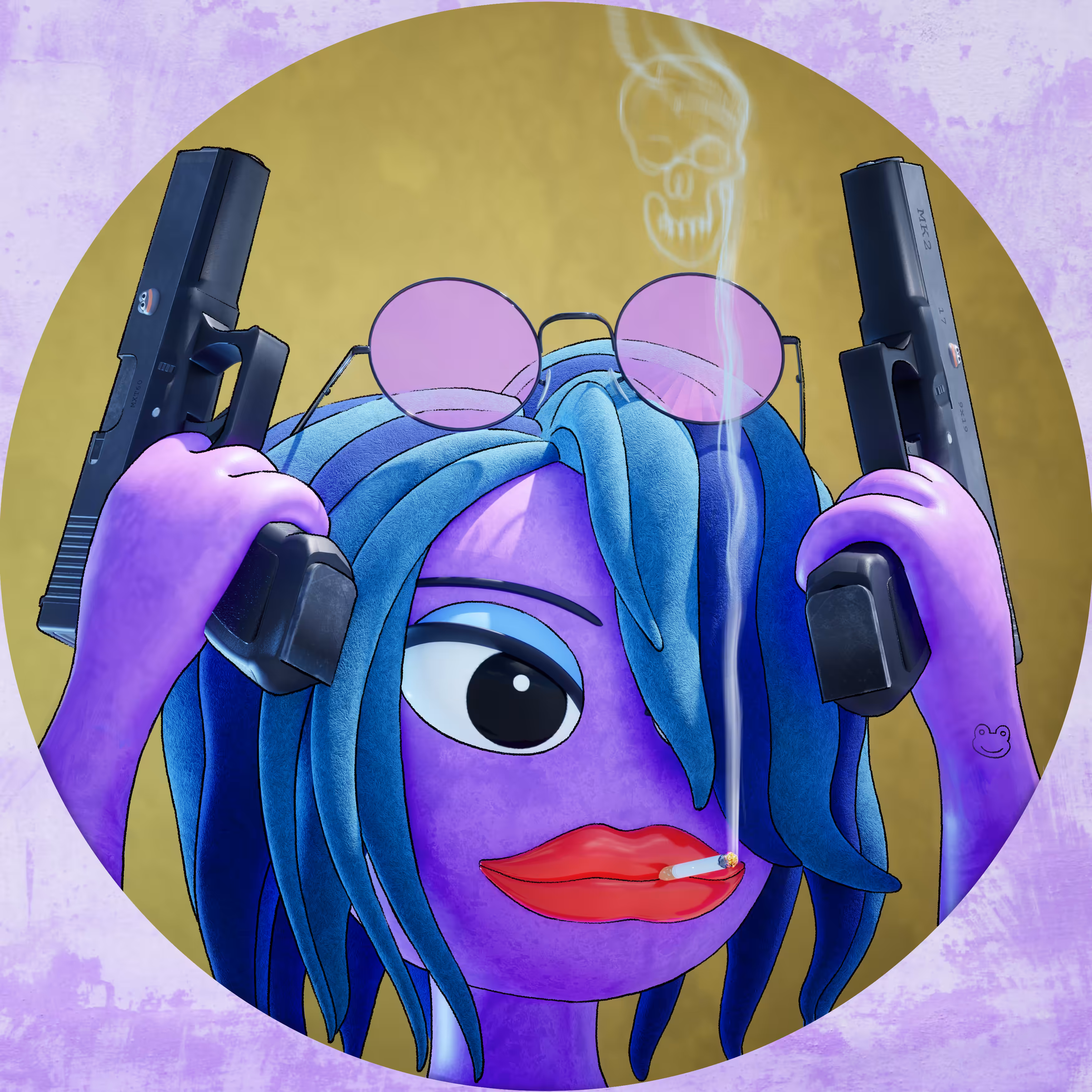 SEDUCTIVE SHOOTERS SKULL