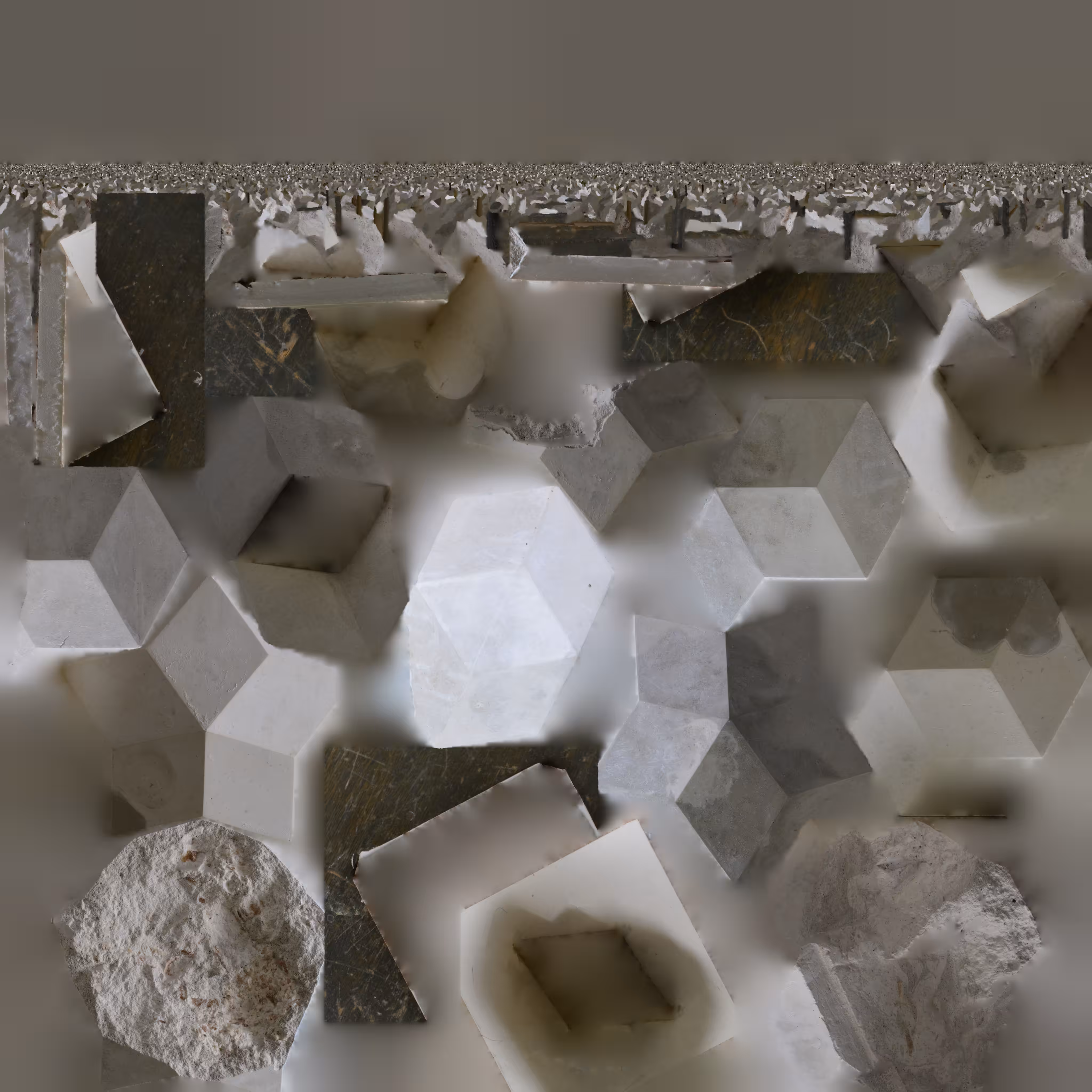 Found UV, Triacontahedron Shatter Study