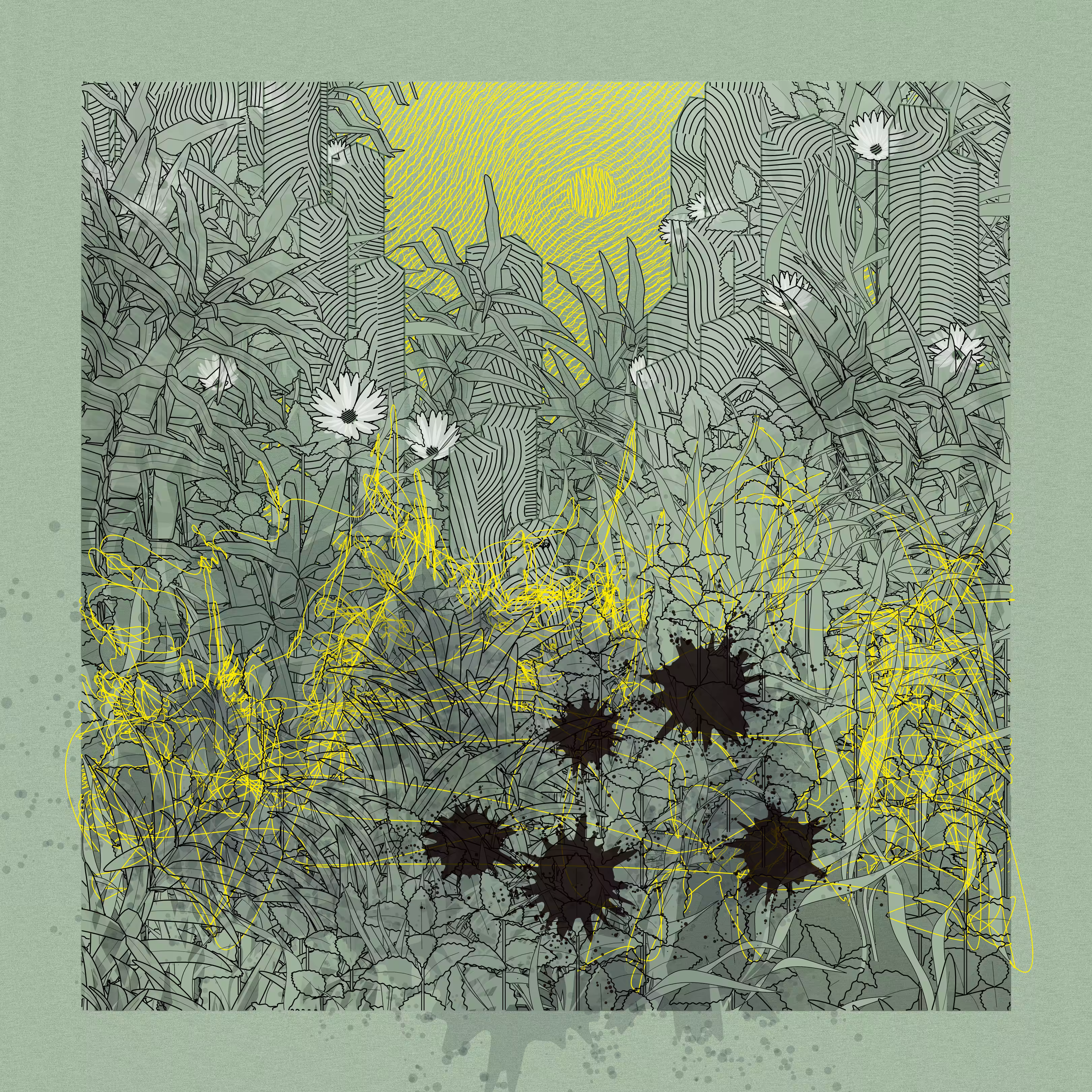 Landscape with Carbon Capture #4816